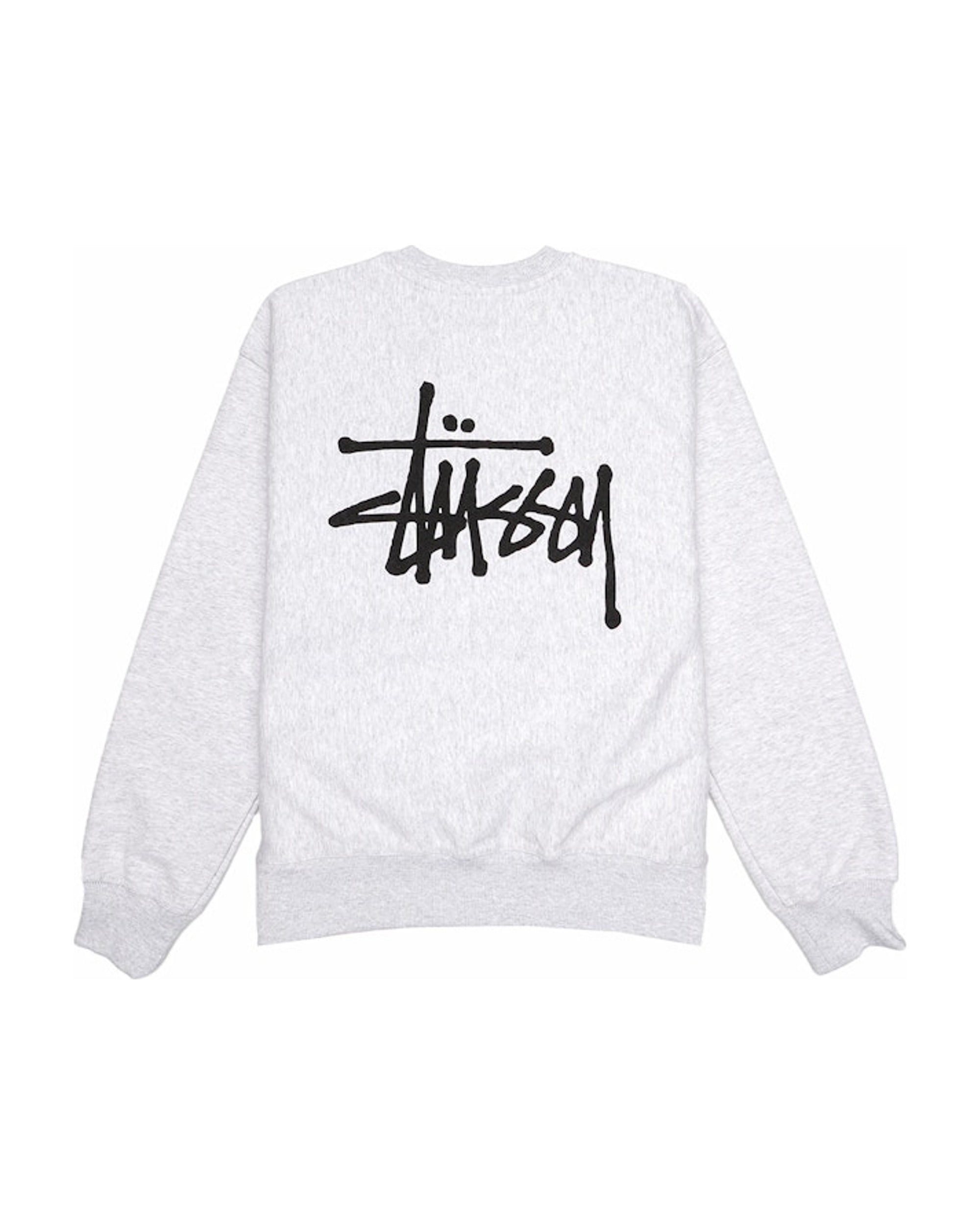 Stussy Basic Crewneck Ash Heather