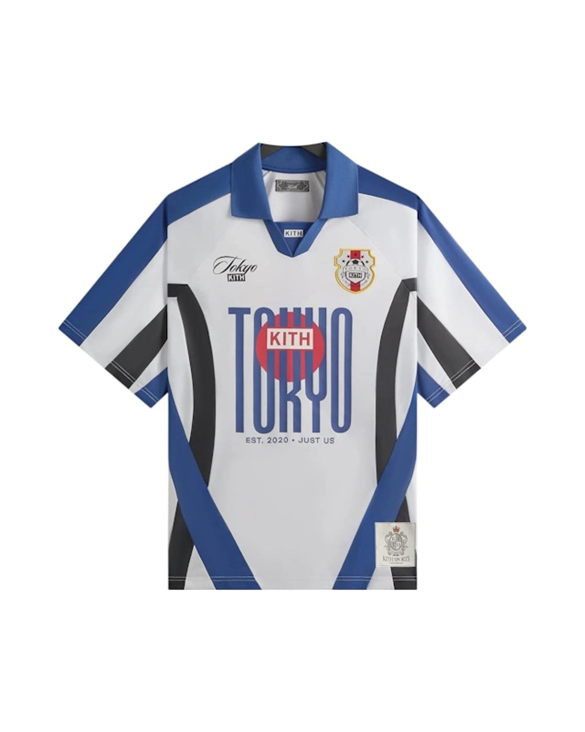 Kith Tokyo 5 Year Anniversary Jason II Soccer Jersey White