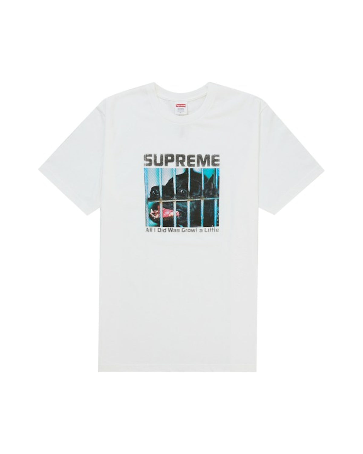 Supreme Growl Tee White