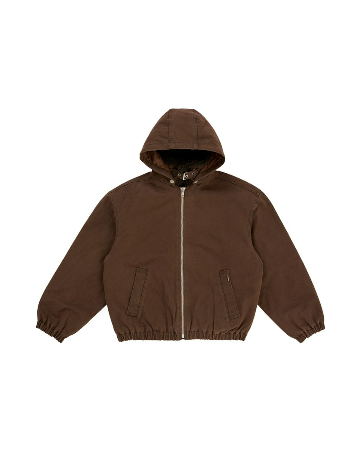 Supreme Faux Shearling Lined Bomber Jacket (FW26) Brown