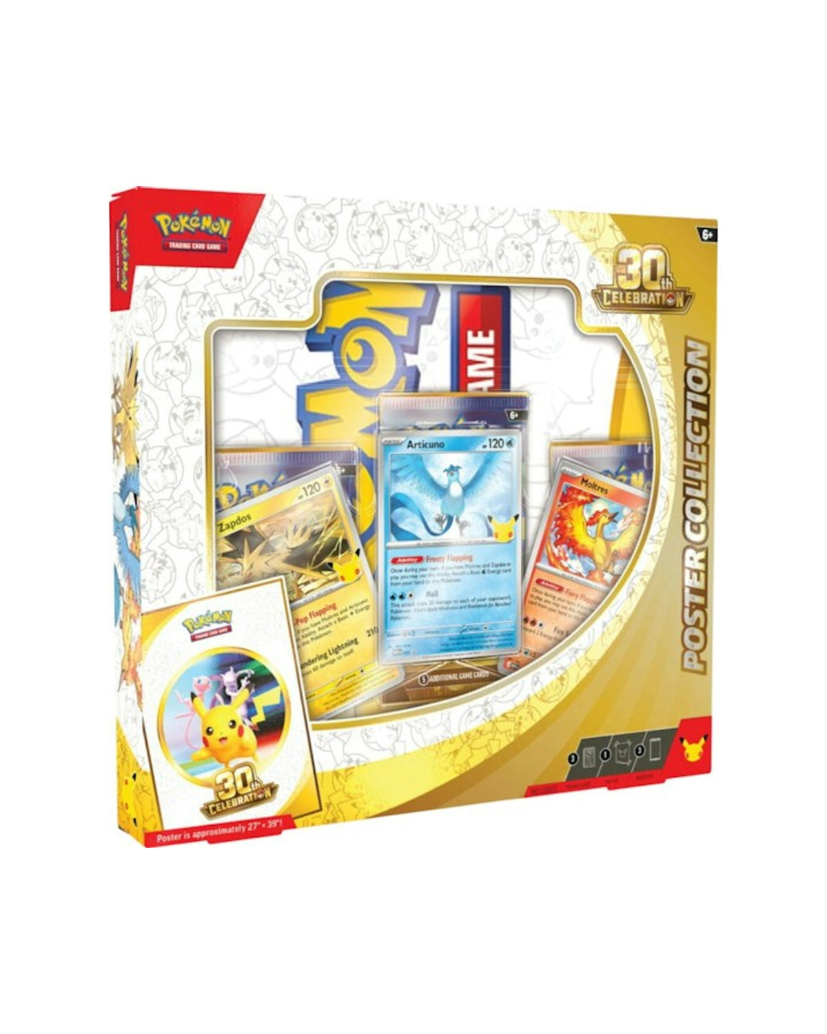 2026 Pokémon Mega Evolution 30th Celebration Poster Collection