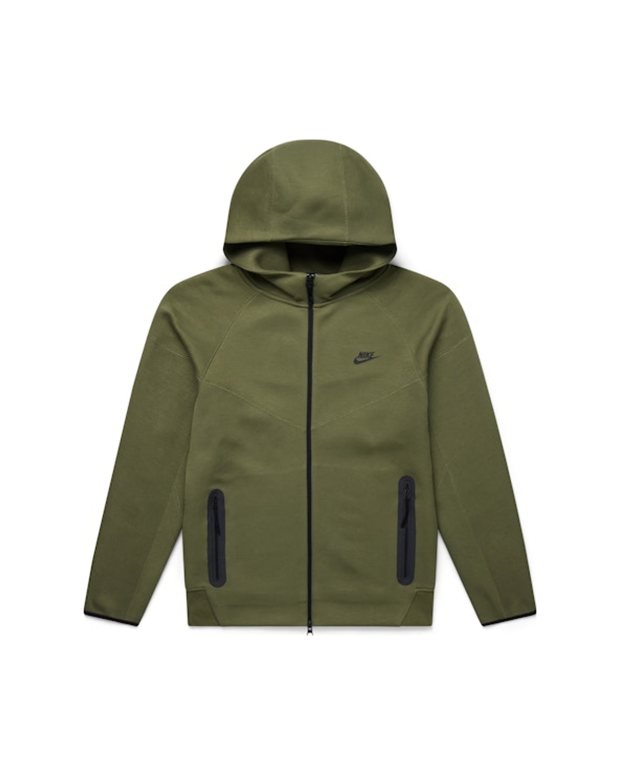 Nike Sportswear Tech Fleece Windrunner Full-Zip Hoodie Medium Olive/Black