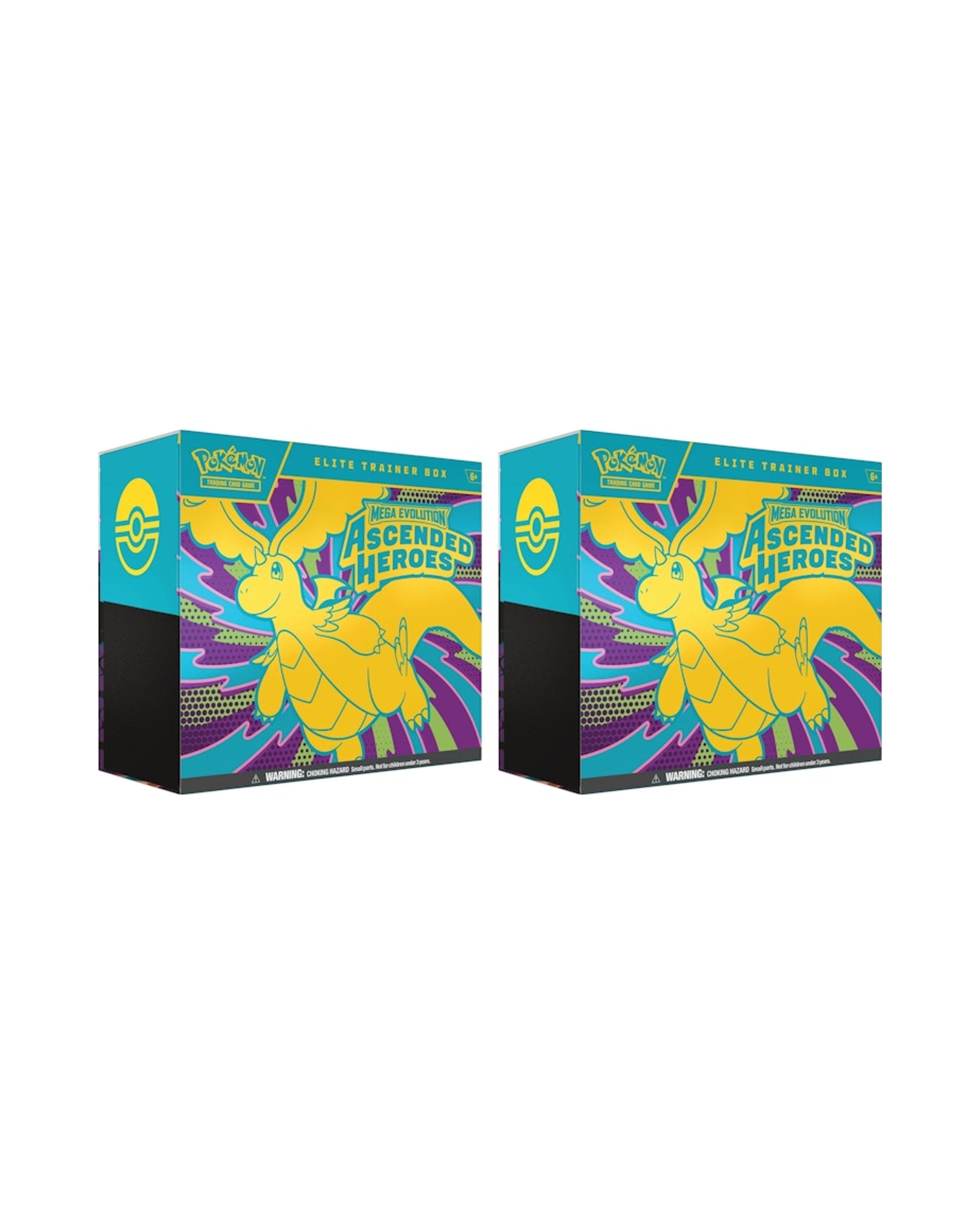 2026 Pokémon Mega Evolution Ascended Heroes Elite Trainer Box 2x Lot