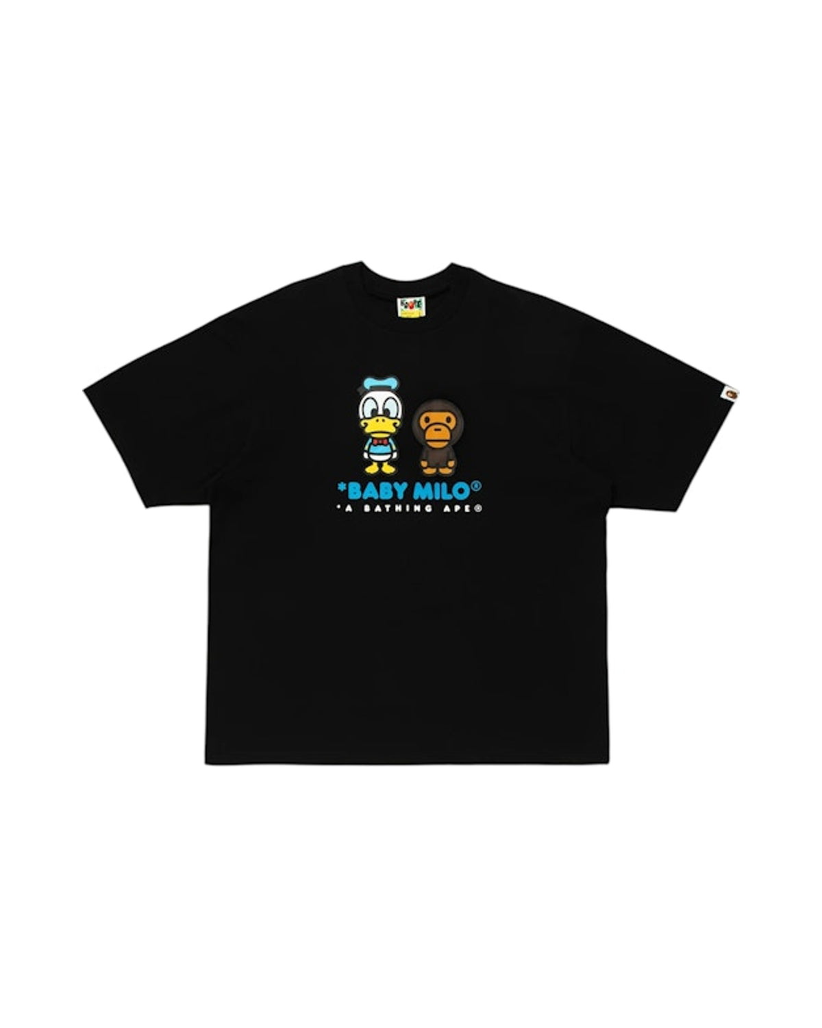 BAPE x Disney Donald Duck Baby Milo Relaxed Fit Tee Black