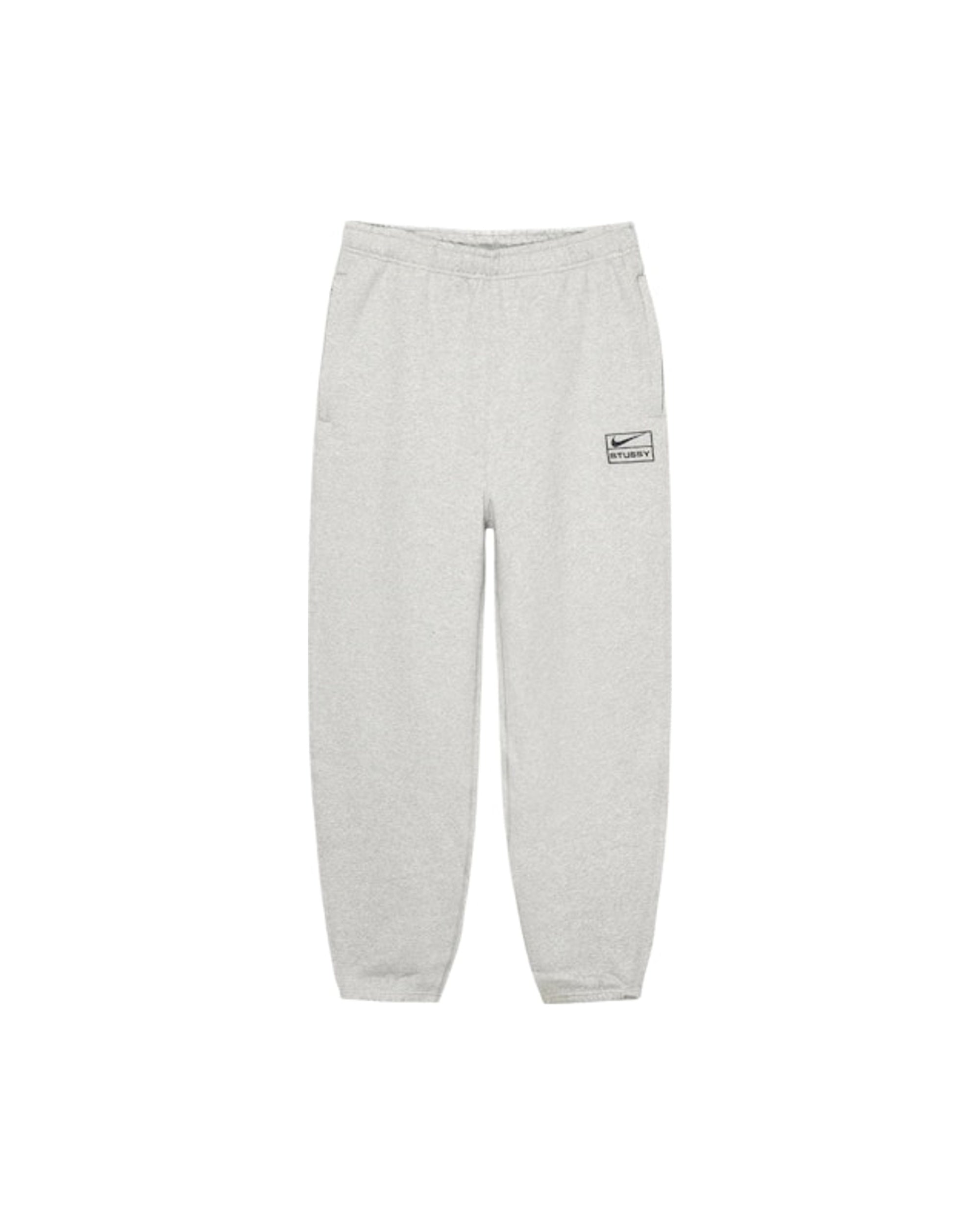 Stussy x Nike Fleece Pant (FW25) Grey Heather