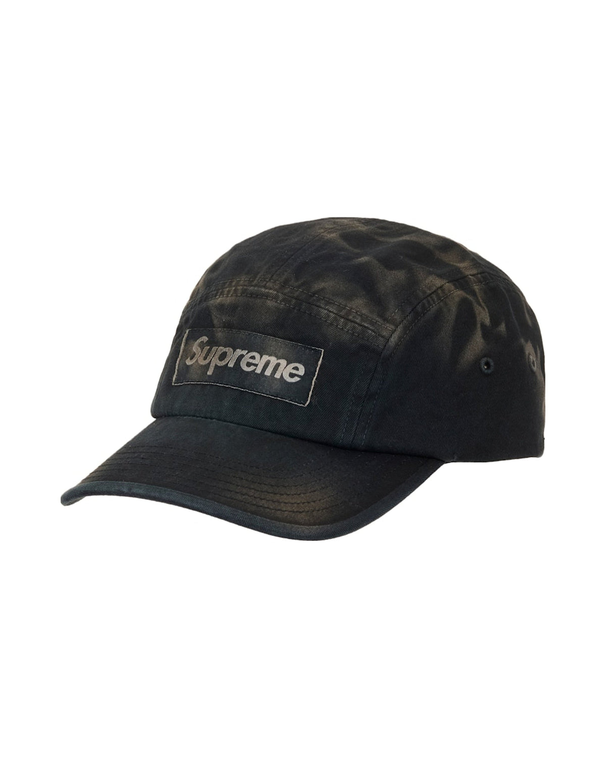 Supreme Overdyed Camp Cap (FW26) Black