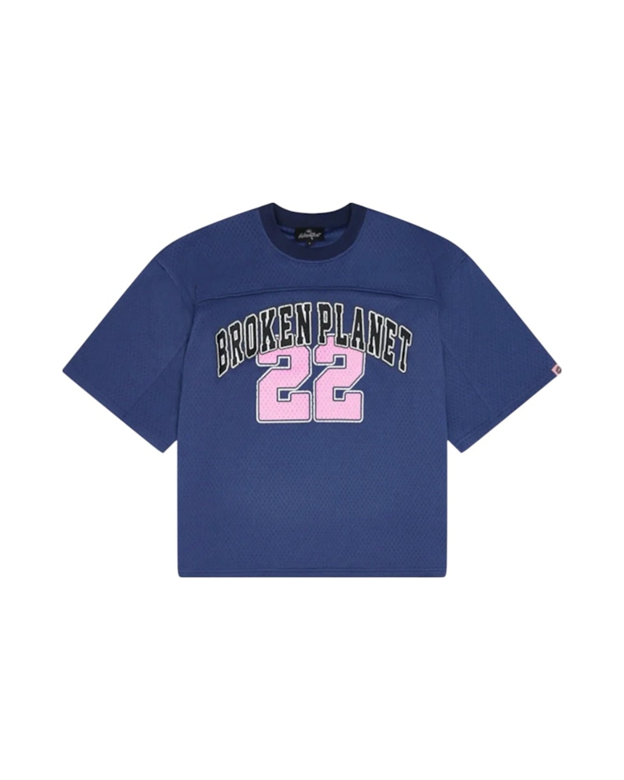 Broken Planet Mesh Jersey Outerspace Blue