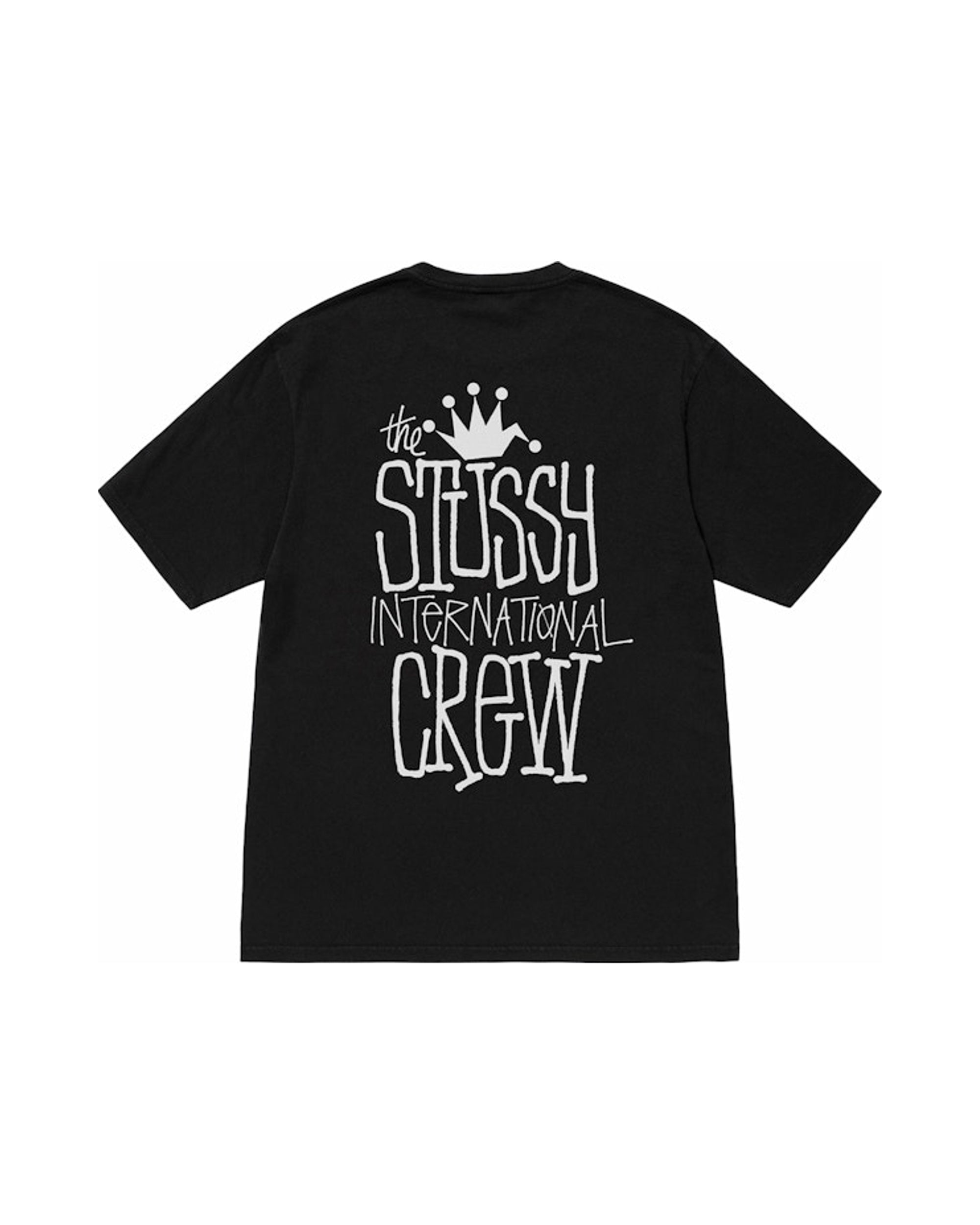 Stussy Crown International Pigment Dyed Tee Black