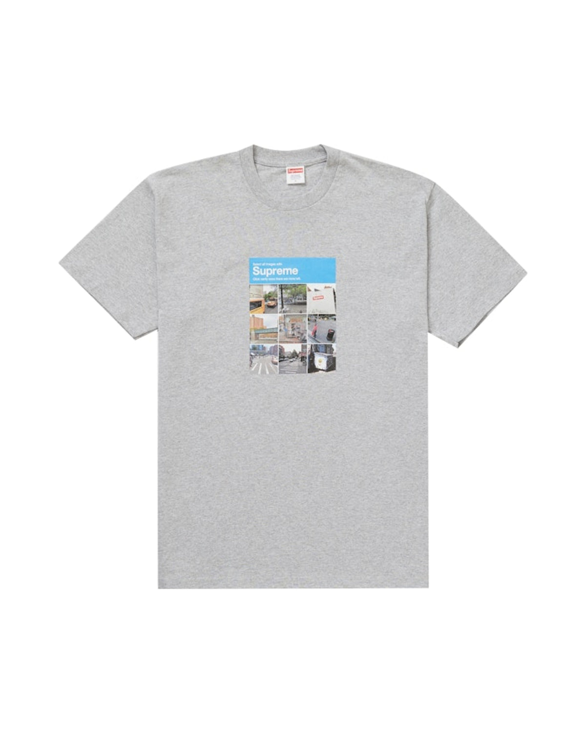 Supreme Verify Tee Heather Grey