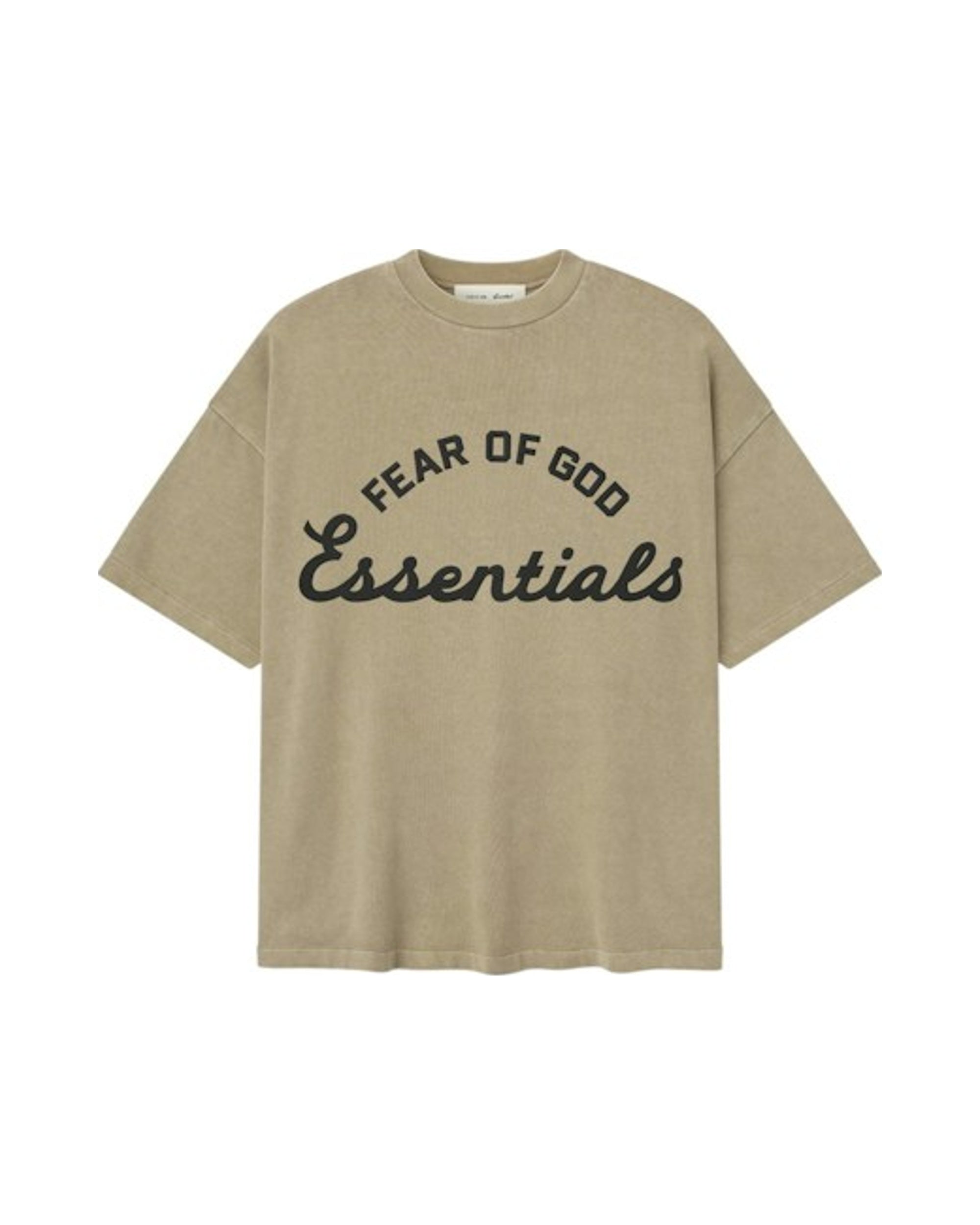Fear of God Essentials Training 90's Short Sleeve Tee Faded Dune