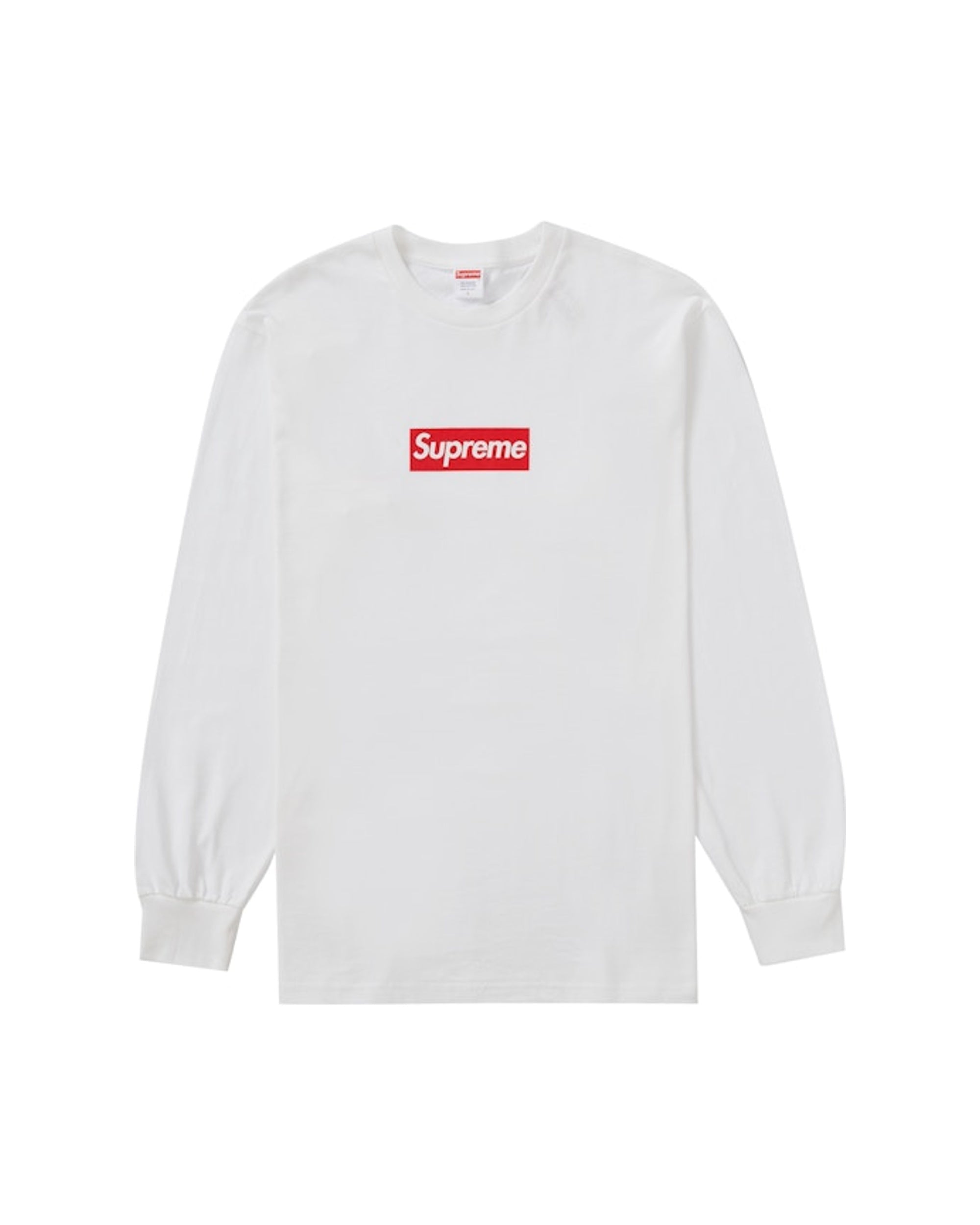 Supreme Box Logo L/S Tee White