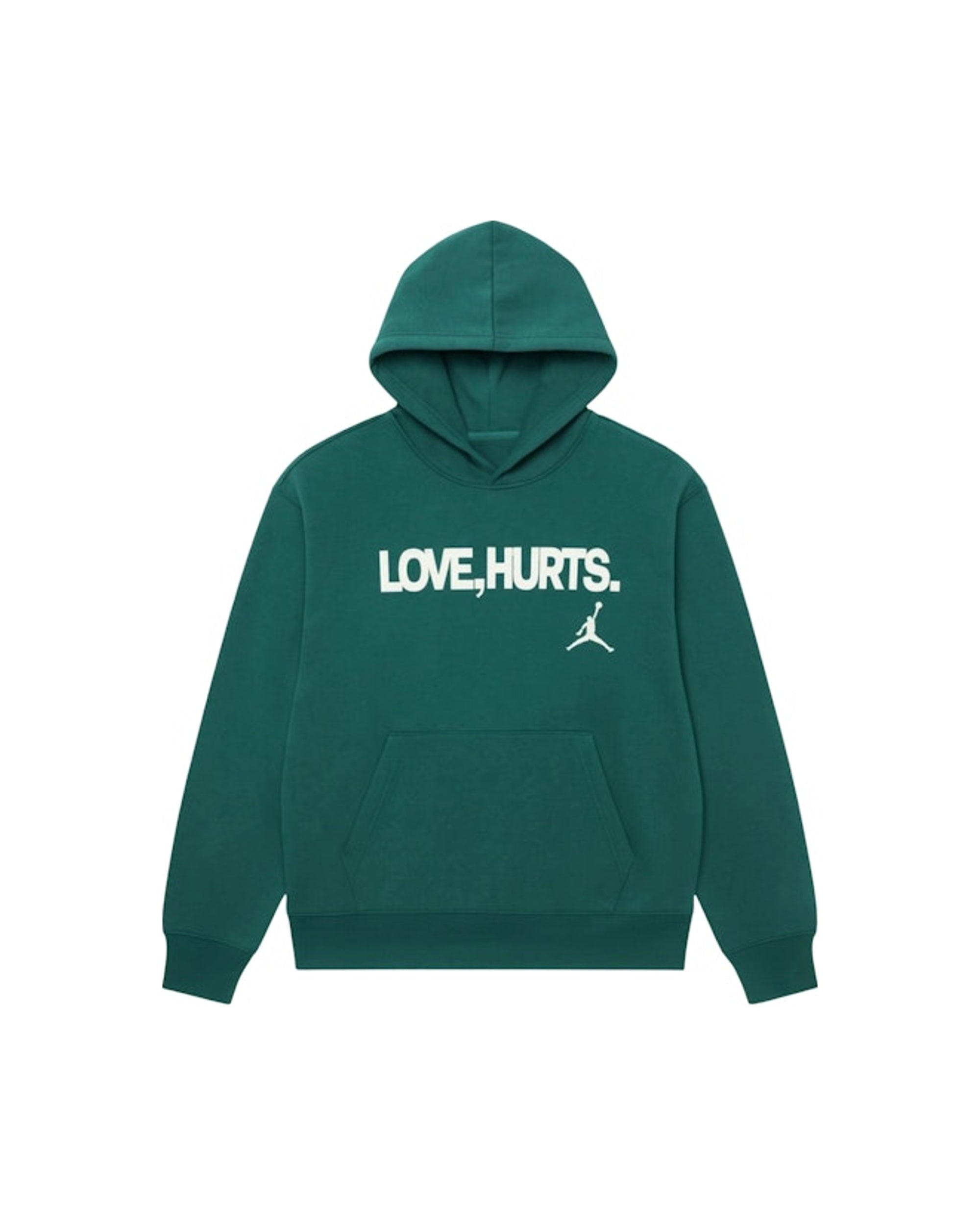 Jordan Jalen Hurts Love Hurts Pullover Fleece Hoodie Sport Teal