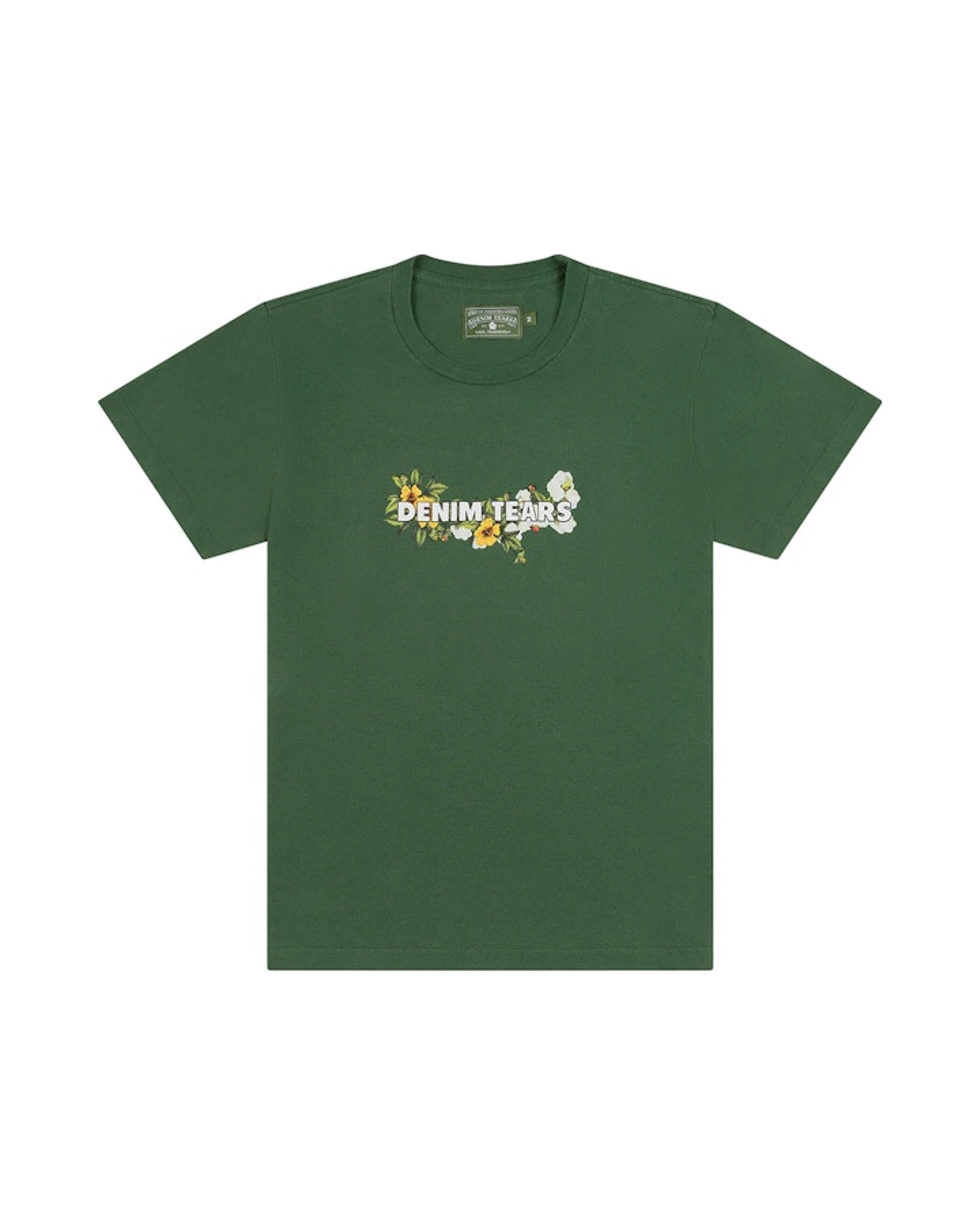 Denim Tears Logo Tee Green