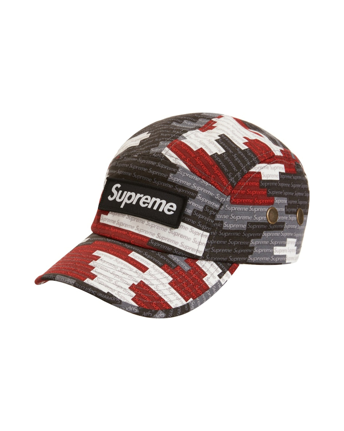 Supreme Military Camp Cap Red Camo