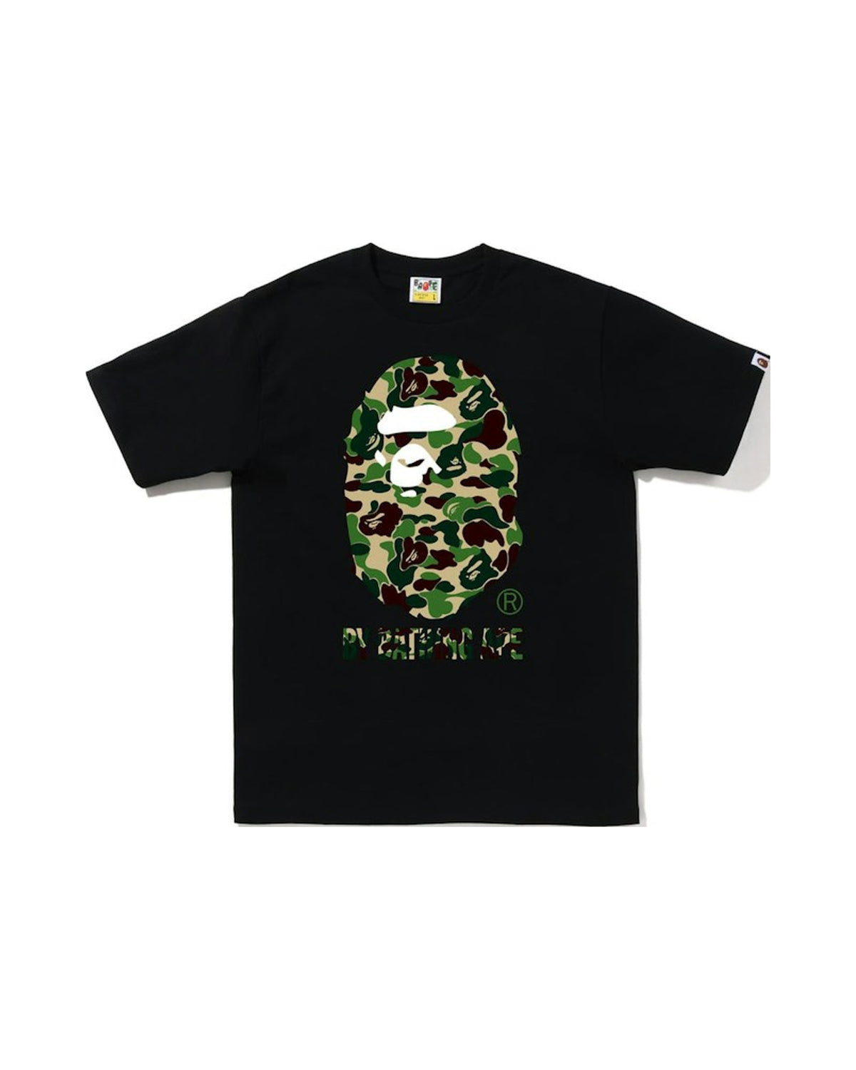 BAPE ABC Camo By Bathing Ape Tee Black/Green