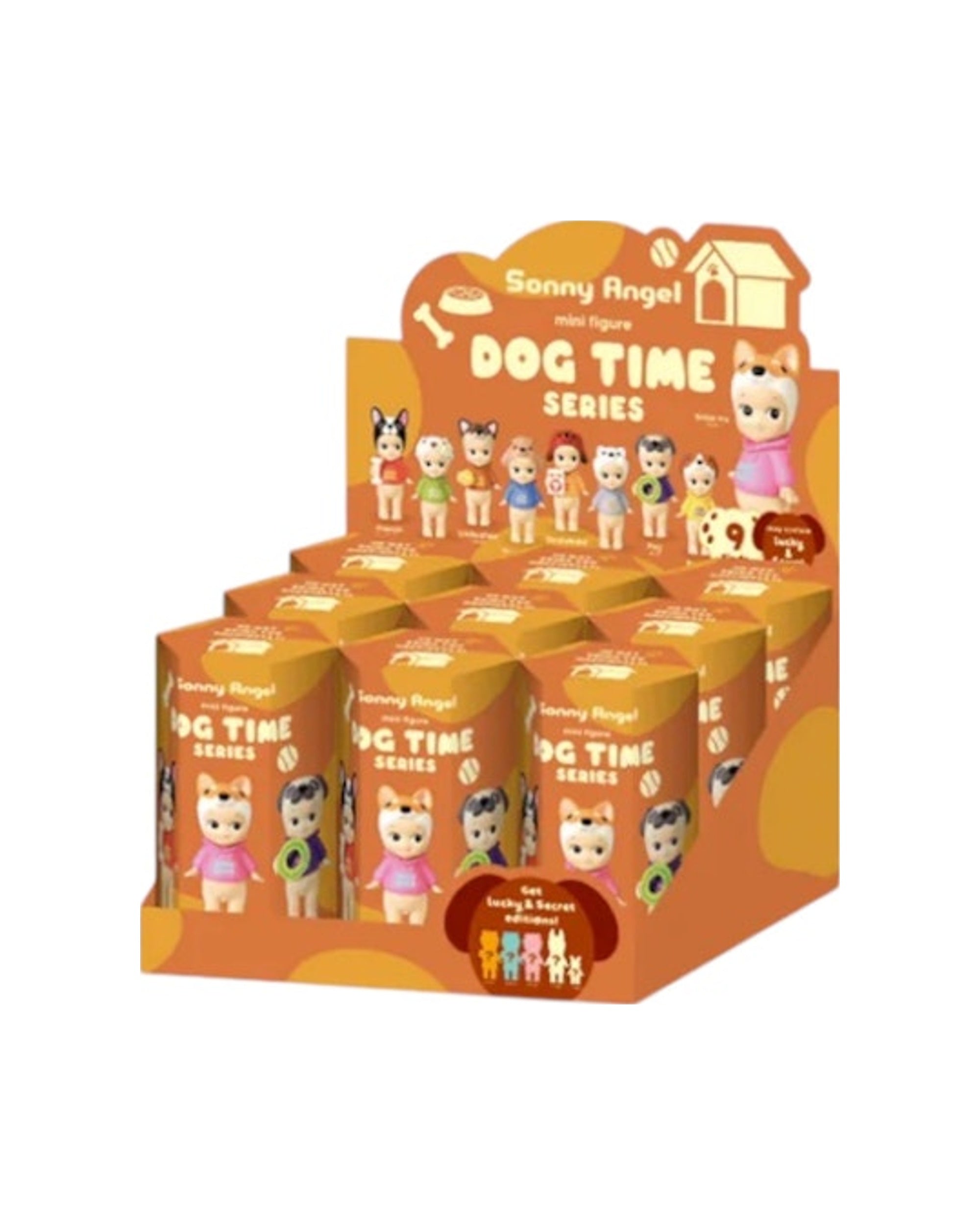 Sonny Angel Dog Time Series Sealed Case (9 Blind Box)