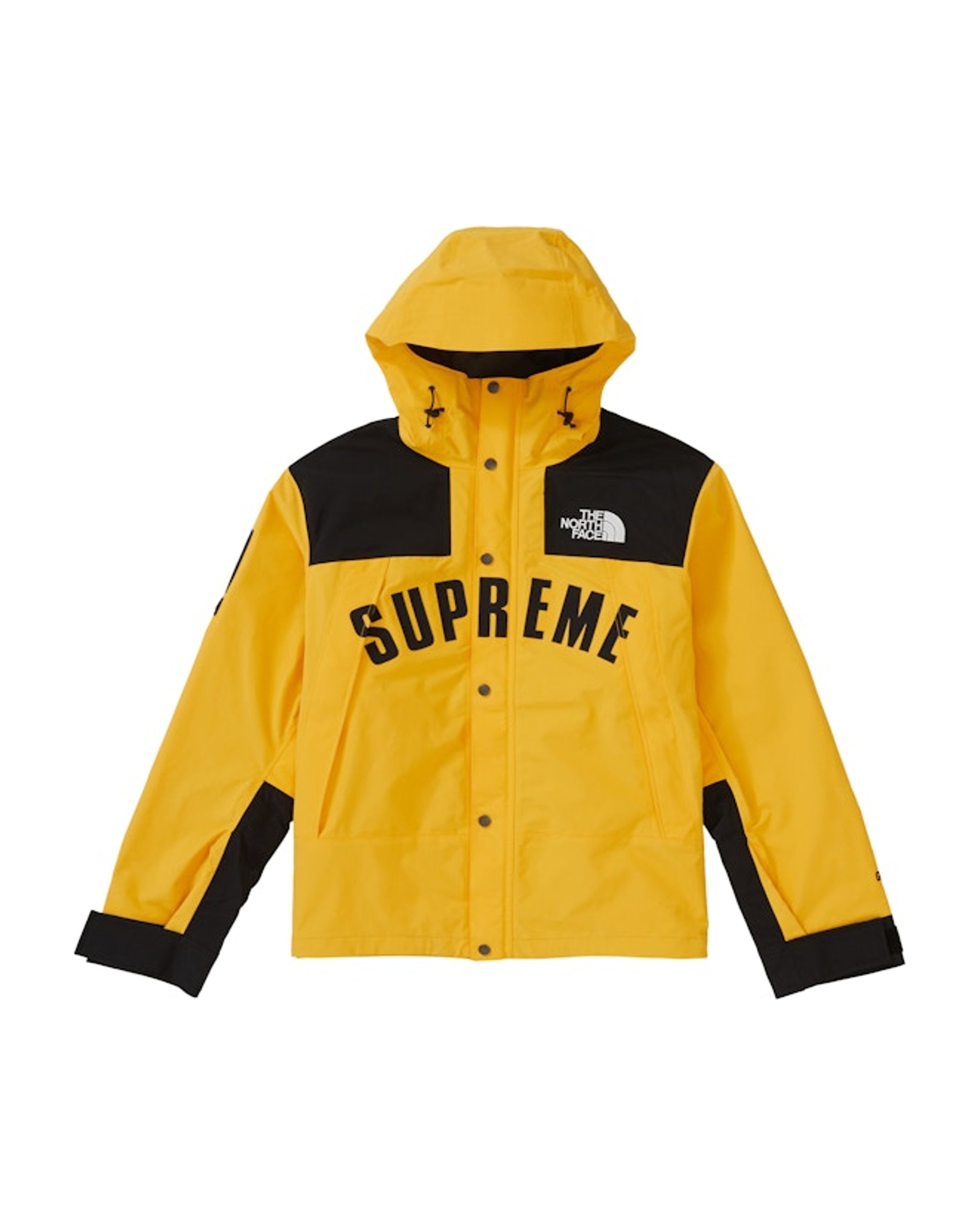 Supreme The North Face Arc Logo Mountain Jacket Yellow
