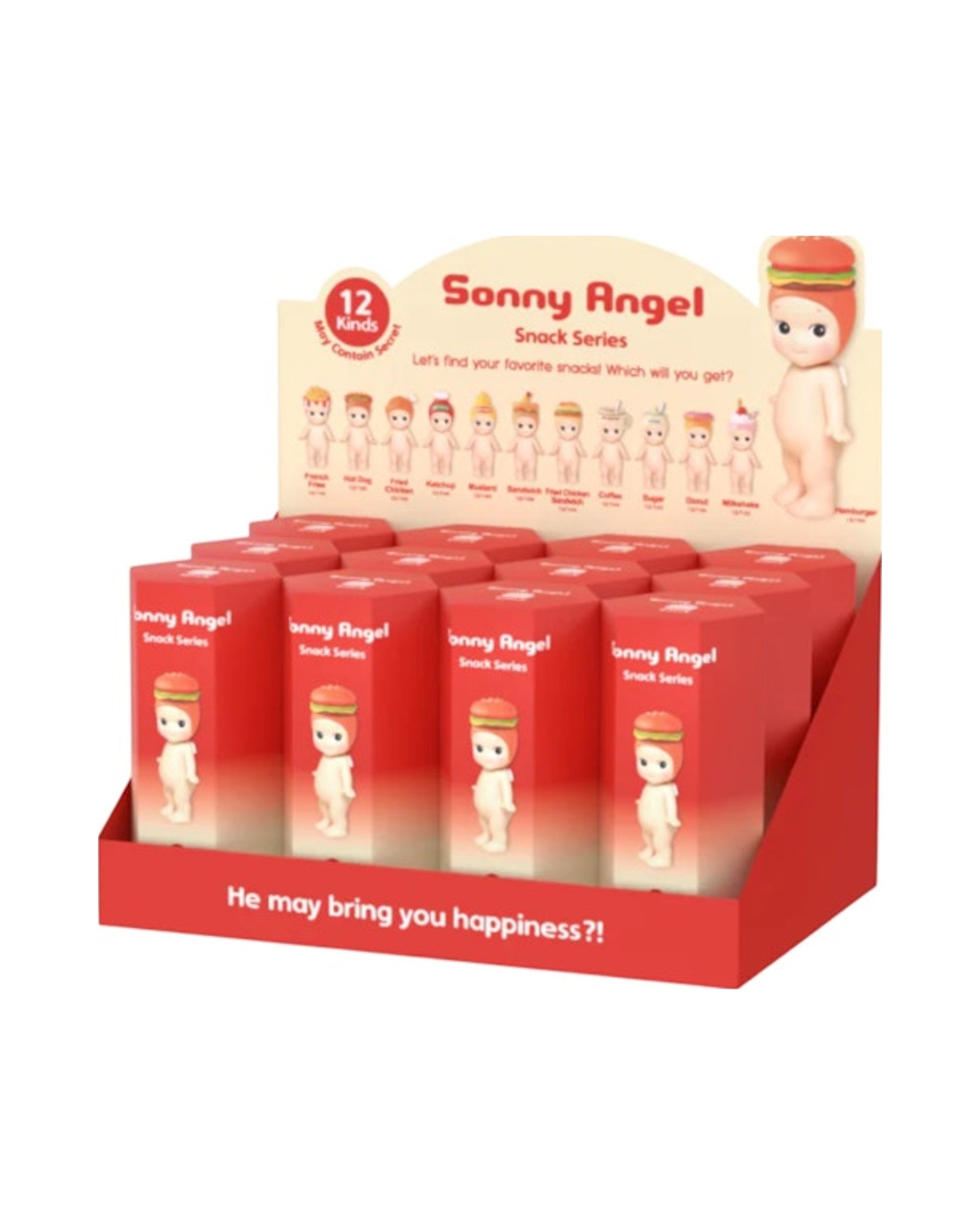 Sonny Angel Snack Series Sealed Case (12 Blind Box)