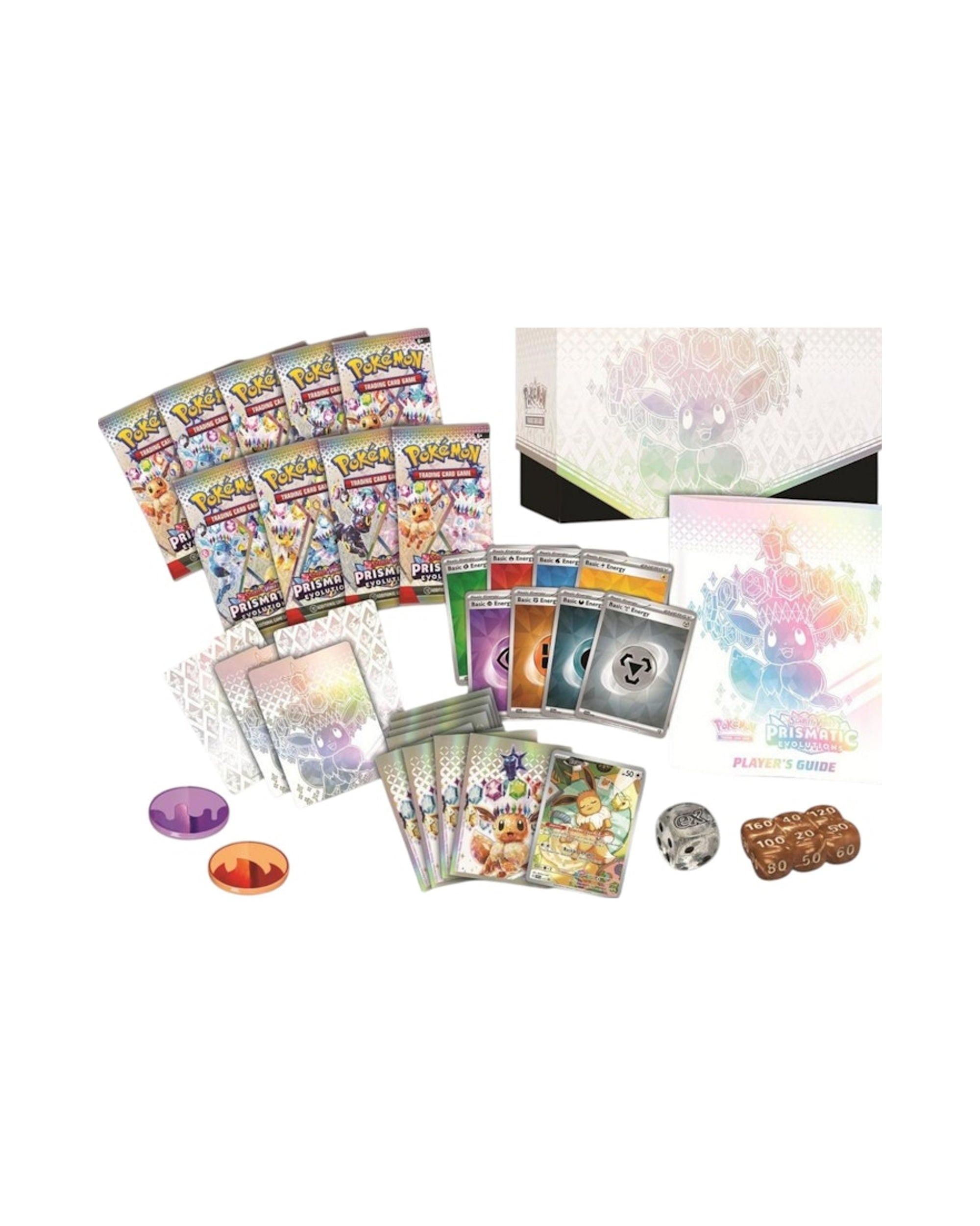 Pokémon Scarlet & Violet Prismatic Evolutions Elite Trainer Box