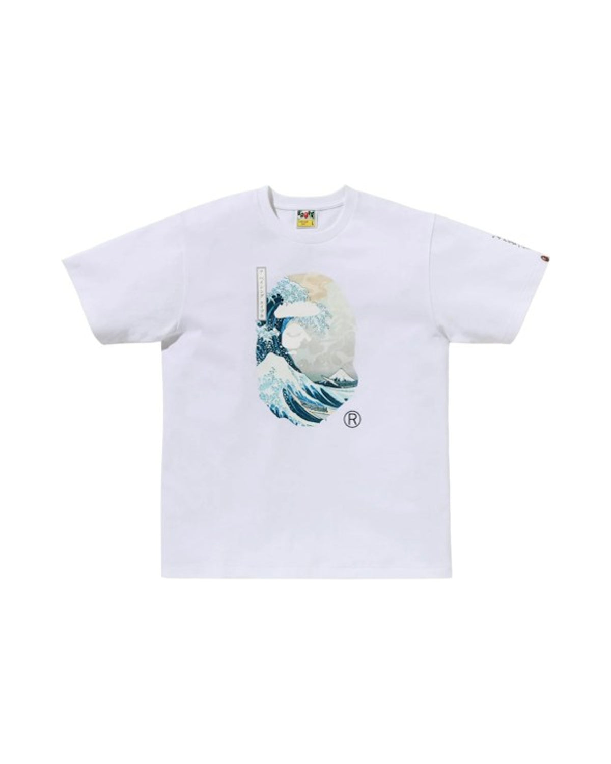 BAPE x Ukiyo-E Ape Head 1 Tee White