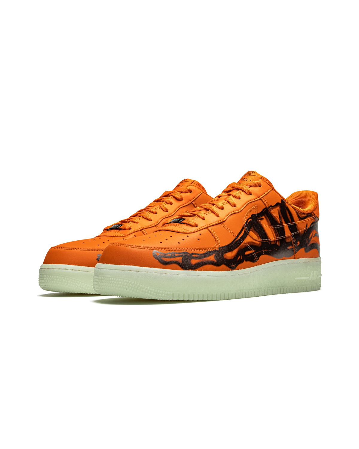 Nike Air Force 1 Low Orange Skeleton Halloween (2020)