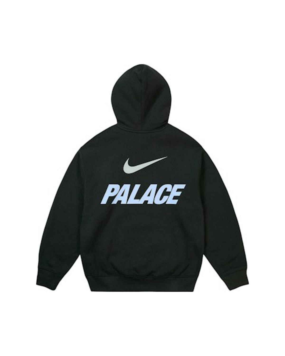Palace x Nike Font Swoosh Hoodie Black