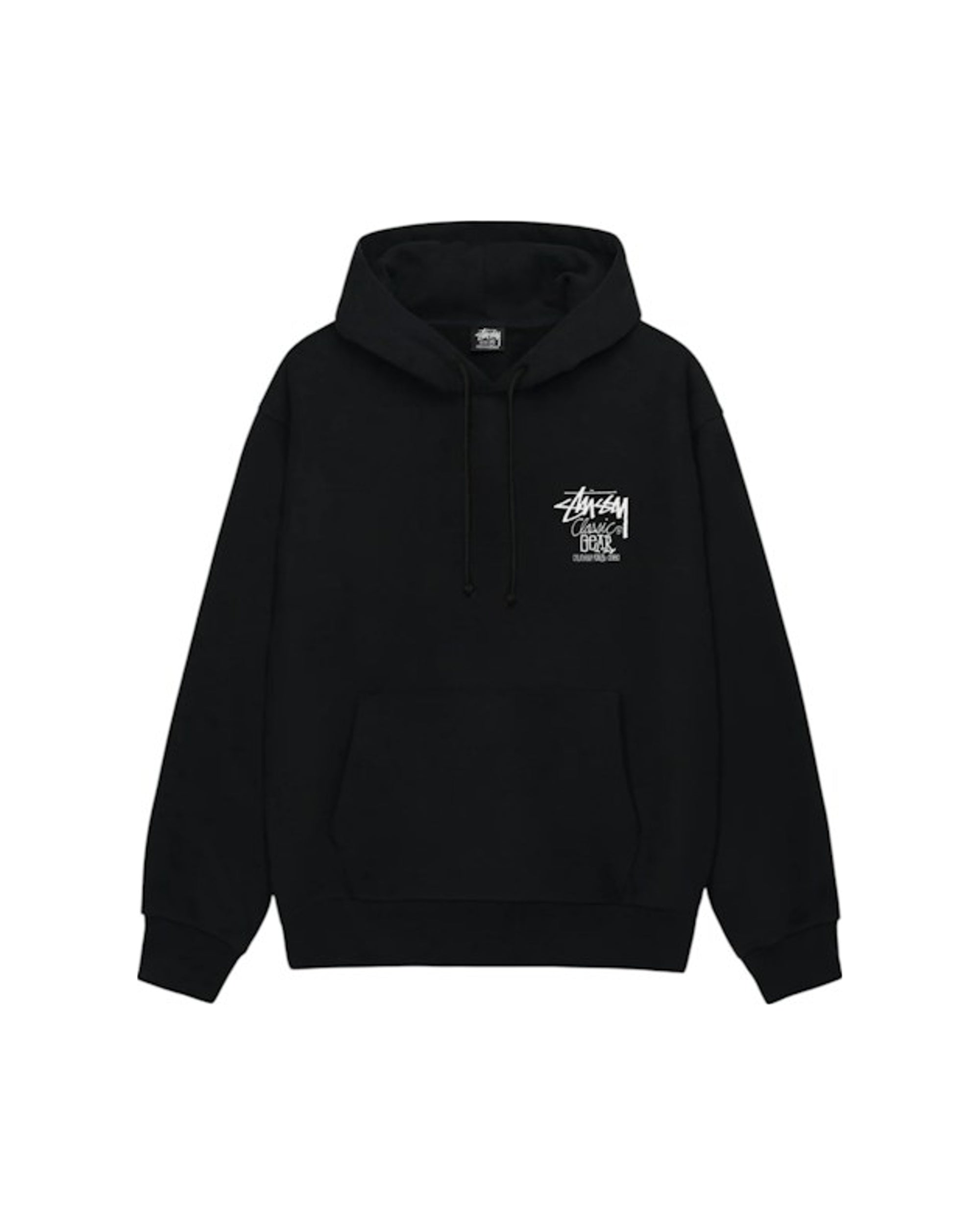 Stussy Classic Gear Hoodie Black