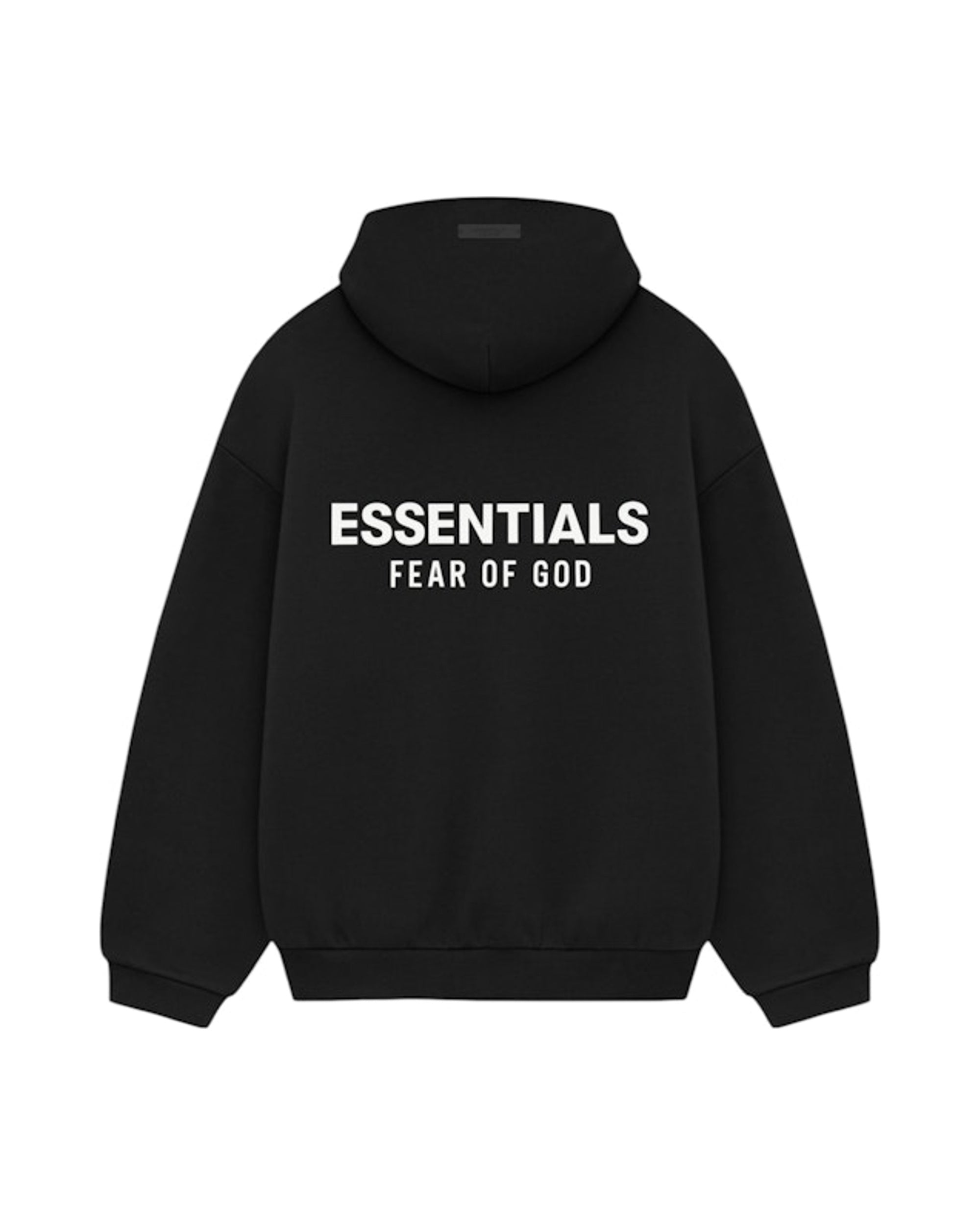 Fear of God Essentials Fleece Hoodie (FW24) Black