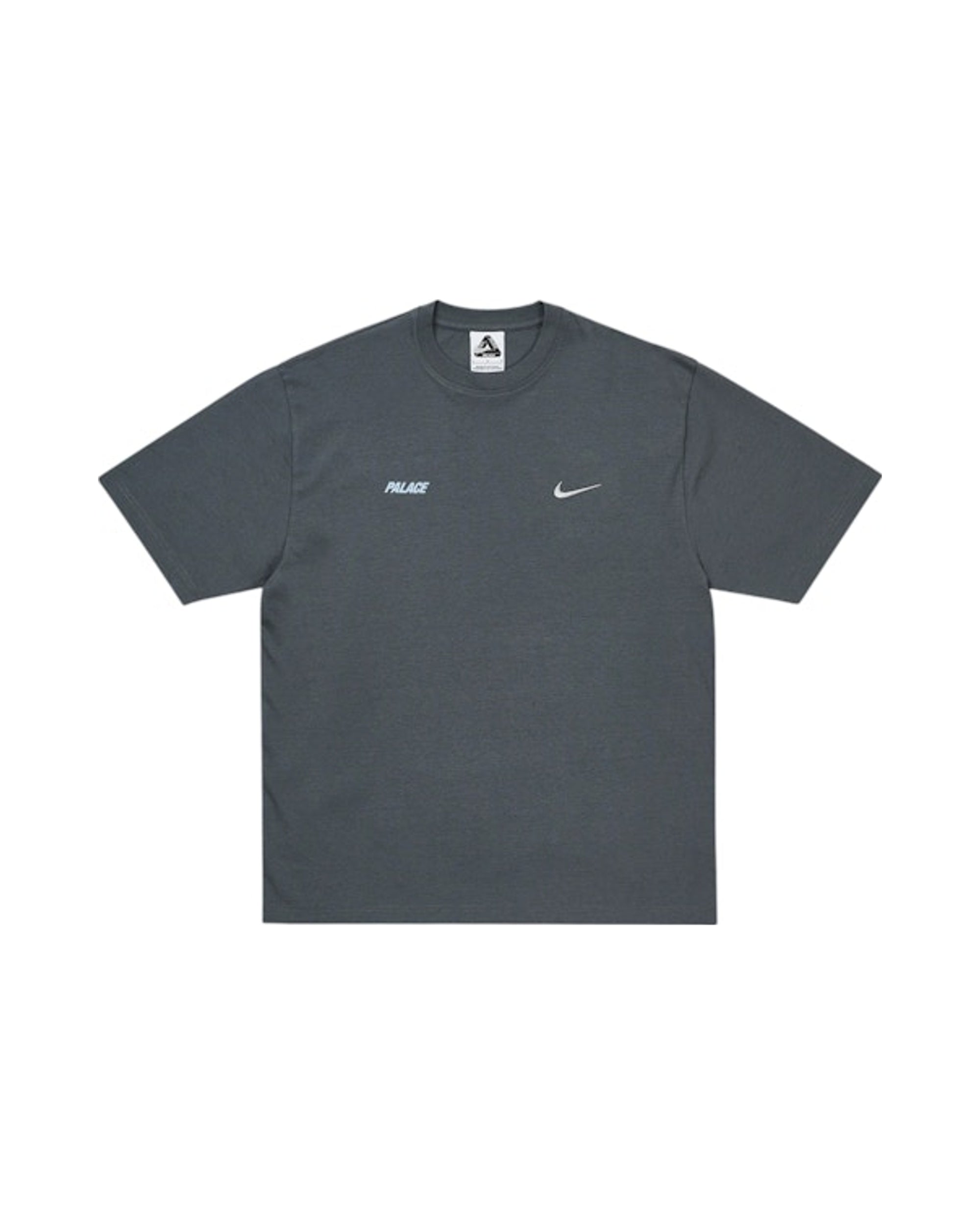 Palace x Nike Font Swoosh T-shirt Charcoal