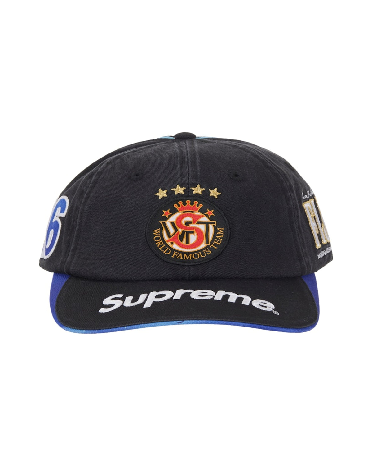 Supreme Fiji 6-Panel Black
