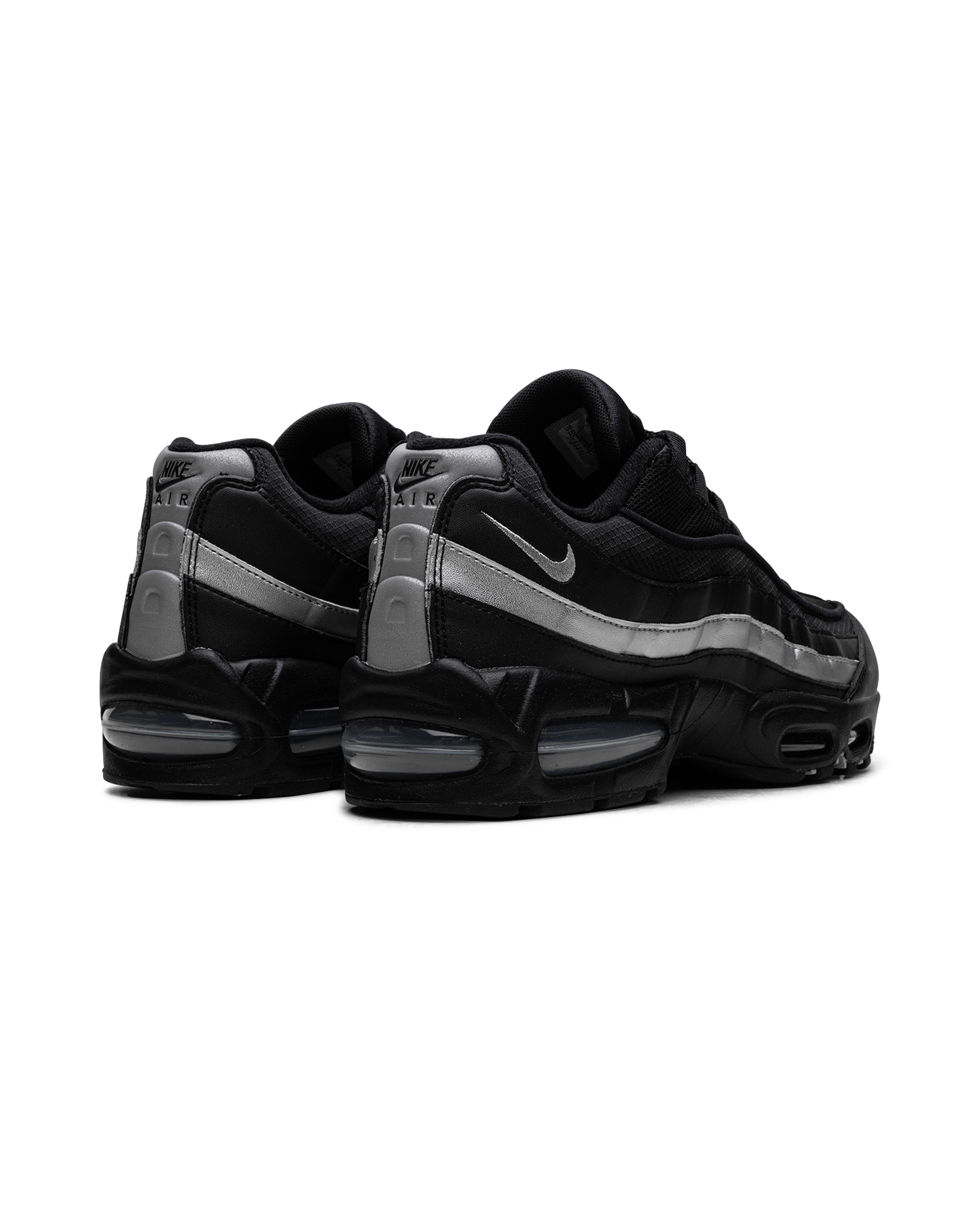Nike Air Max 95 OG Big Bubble Black White Metallic Silver