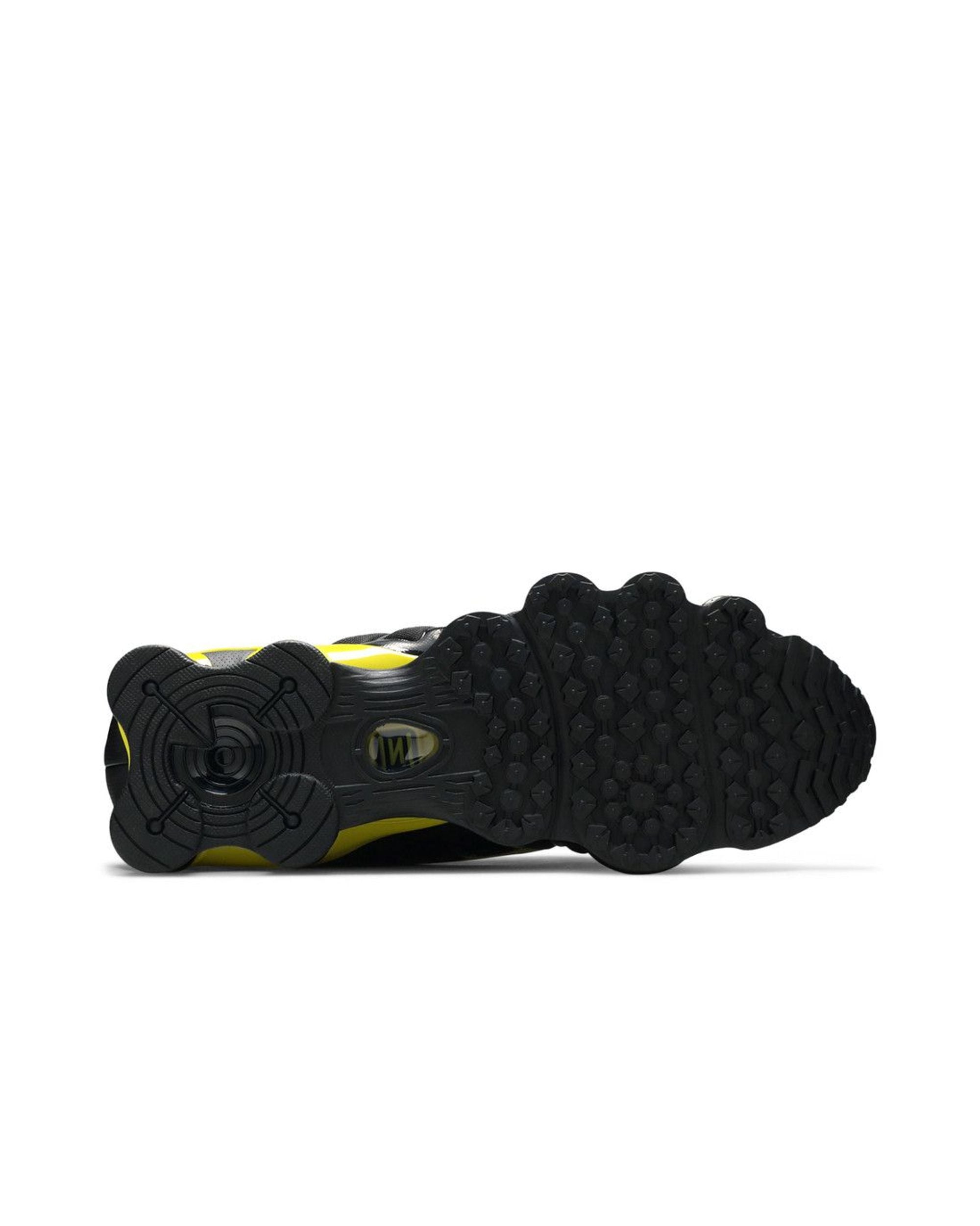 Nike Shox TL Black Dynamic Yellow Metallic Silver