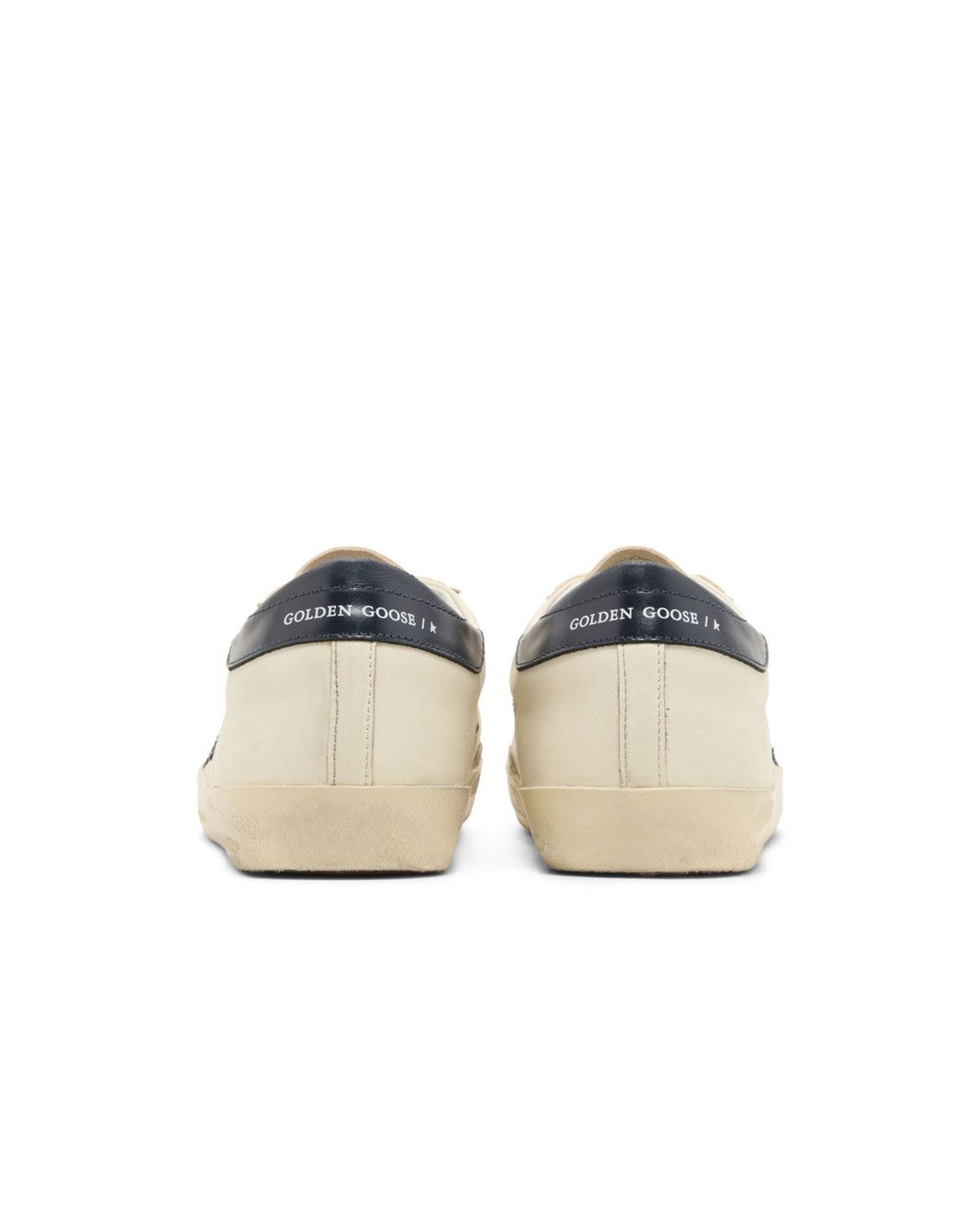 Golden Goose Super-Star Beige Night Blue