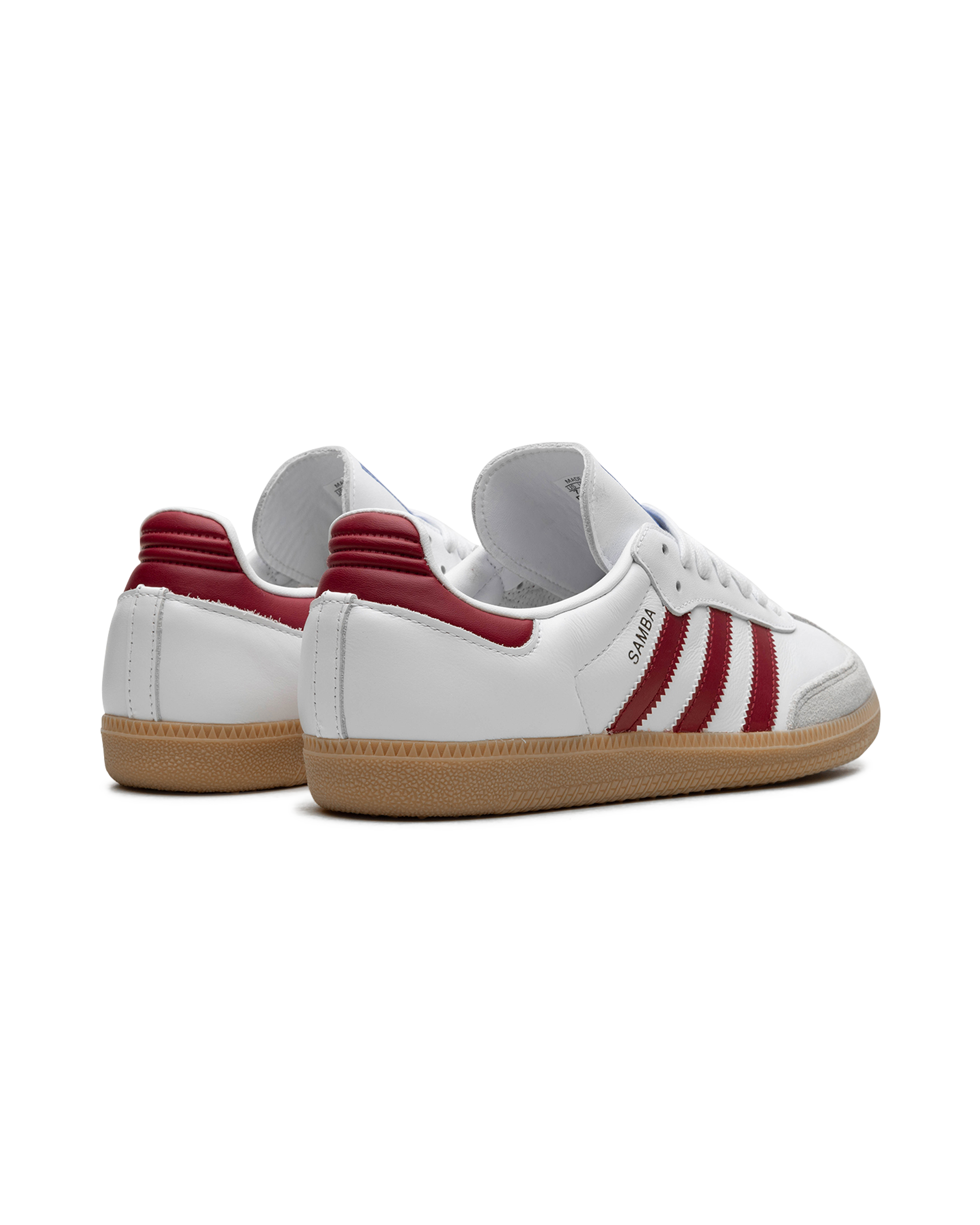 adidas Samba OG White Burgundy Gum