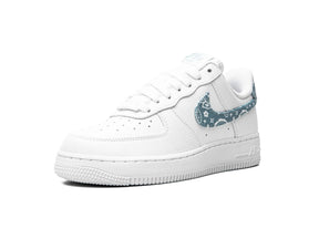 Nike Air Force 1 "Blue Paisley" - street-bill.dk