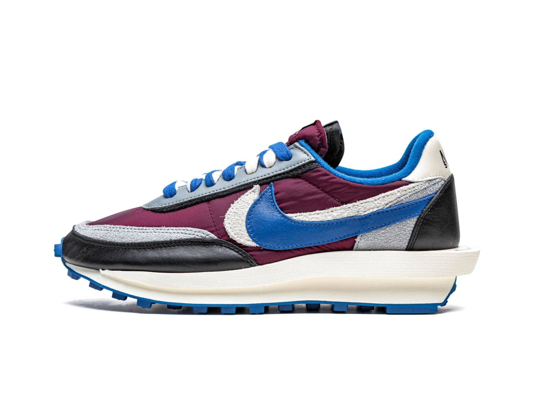 Nike LD Waffle X Sacai X UNDERCOVER "Night Maroon Team Royal" - street-bill.dk