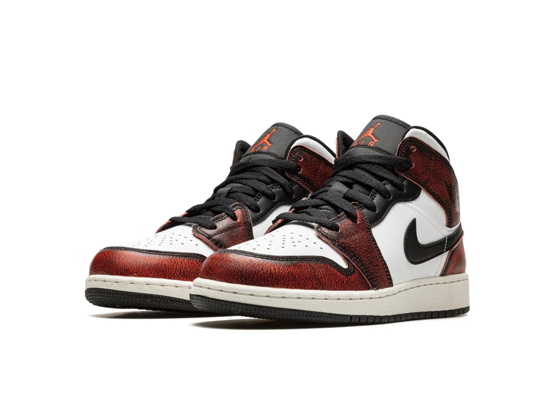 Nike Air Jordan 1 Mid "Wear-Away Chicago" - street-bill.dk