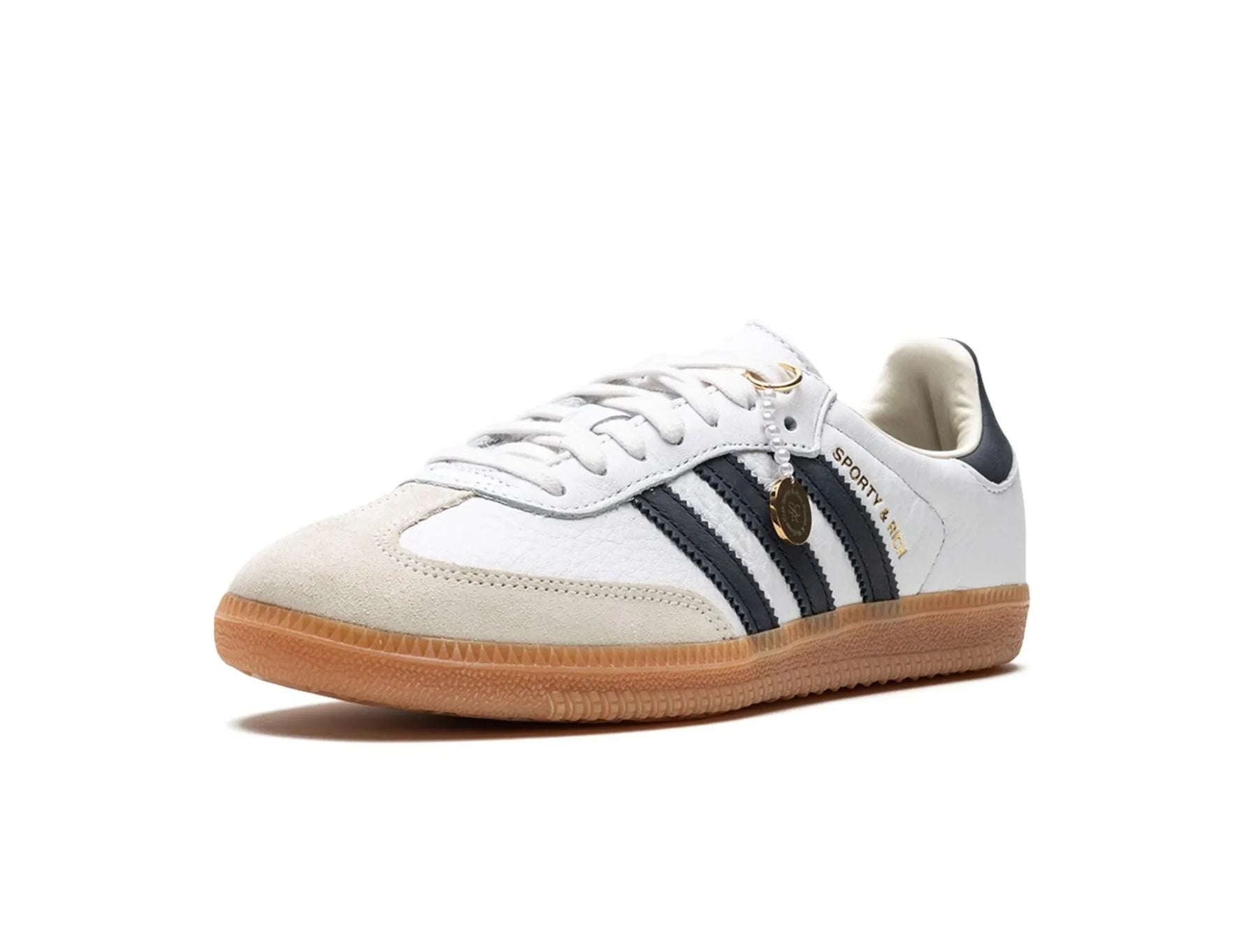 Adidas Samba OG Sporty & Rich "White Black" - street-bill.dk