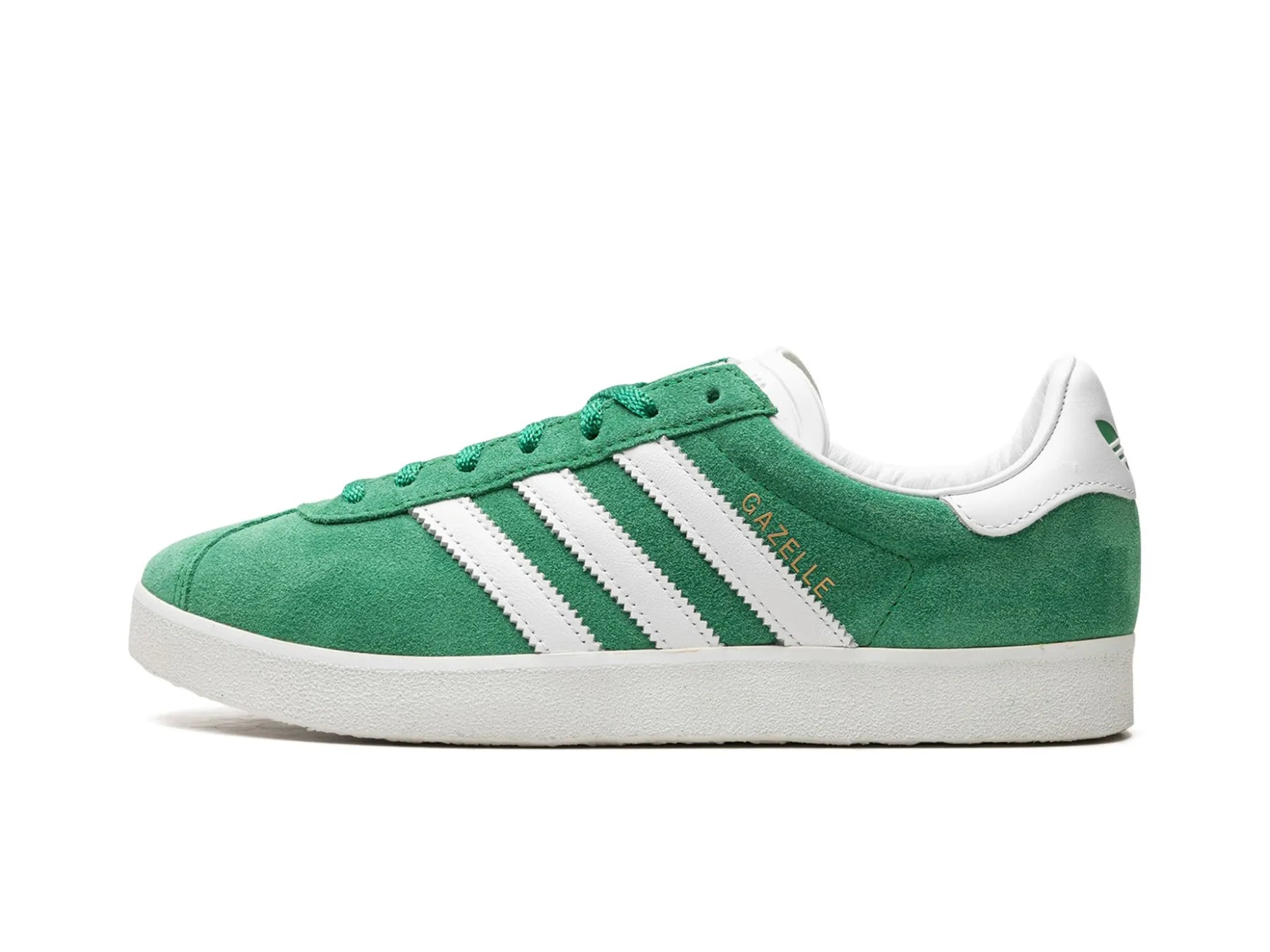 adidas Gazelle 85 Green White Gold Metallic