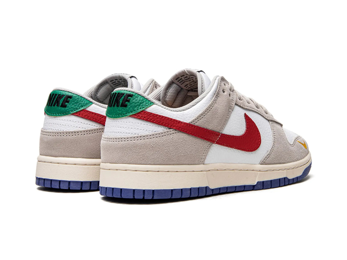 Nike Dunk Low "Light Iron Ore Red Blue" - street-bill.dk