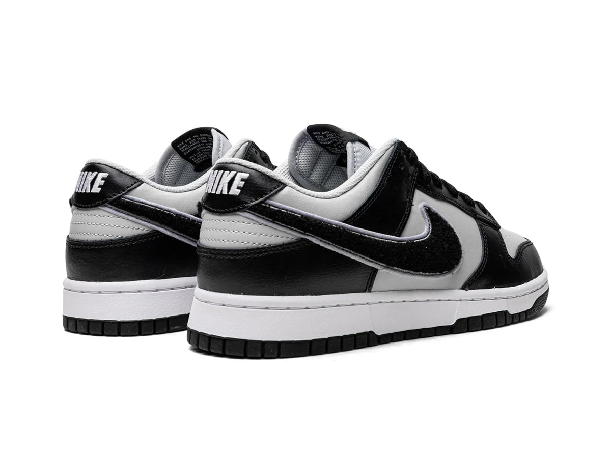 Nike Dunk Low "Chenille Swoosh Black Grey" - street-bill.dk