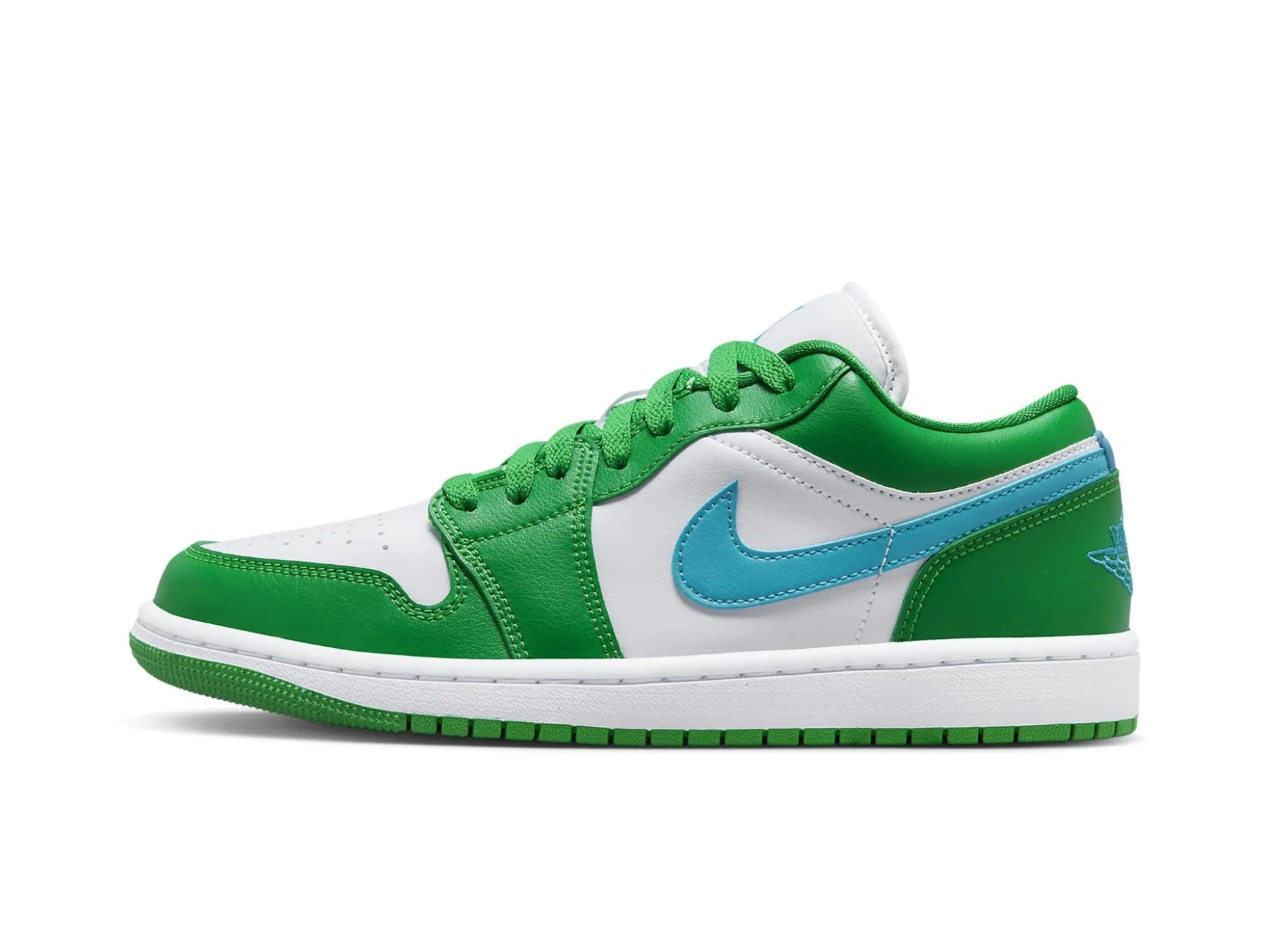 Nike Air Jordan 1 Low "Lucky Green Aquatone" - street-bill.dk