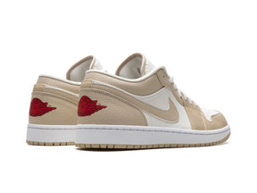 Nike Air Jordan 1 Low "Sail Rattan University Red" - street-bill.dk