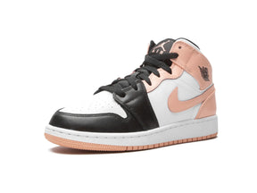 Nike Air Jordan 1 Mid "Crimson Tint Toe" - street-bill.dk