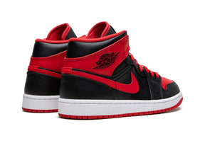 Nike Air Jordan 1 Mid "Alternate Bred (2022)" - street-bill.dk