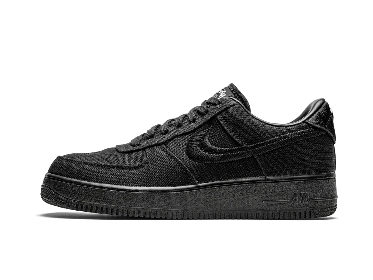 Nike Air Force 1 Stussy "Black" - street-bill.dk