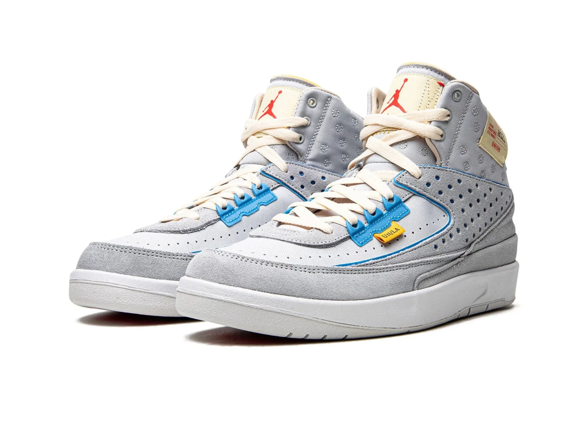 Nike Air Jordan 2 Retro SP Union "Grey Fog" - street-bill.dk