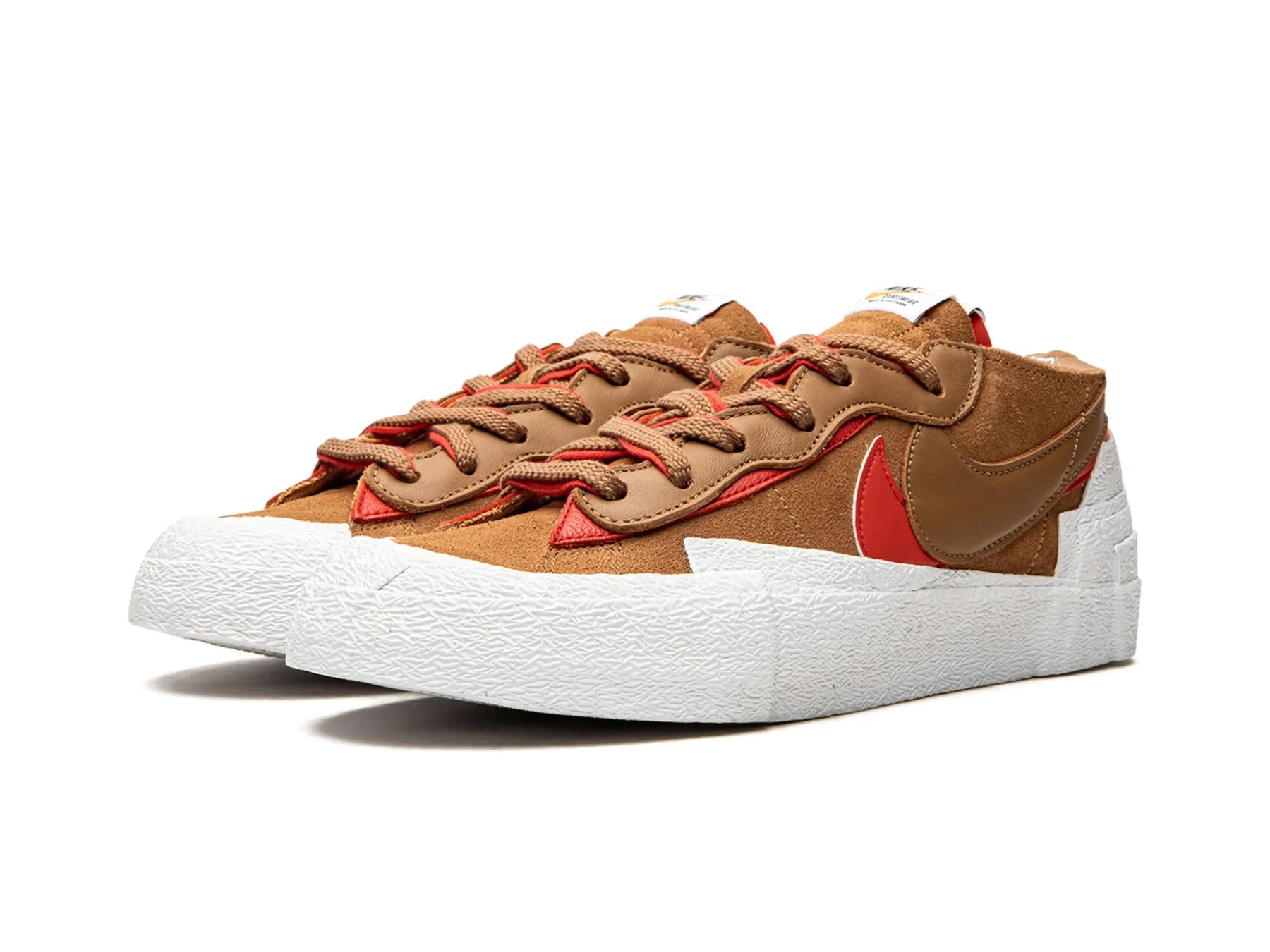 Nike Blazer Low Sacai "British Tan" - street-bill.dk