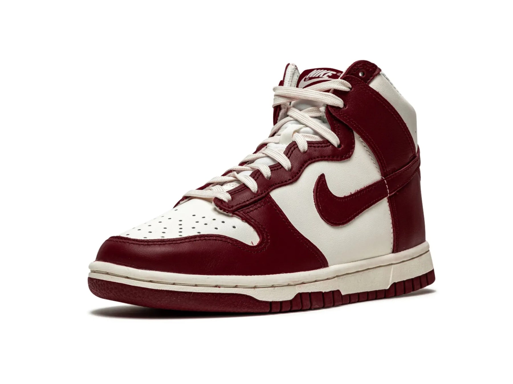 Nike Dunk High Sail "Team Red" - street-bill.dk