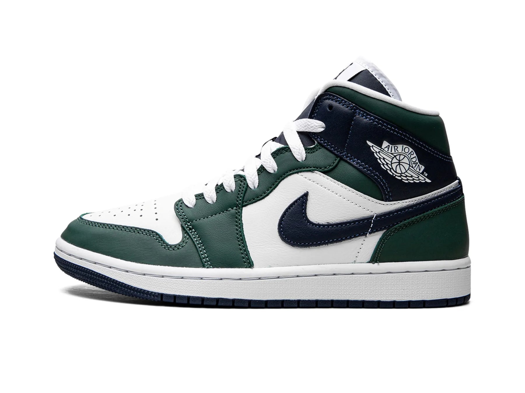 Nike Air Jordan 1 Mid "Seahawks" - street-bill.dk